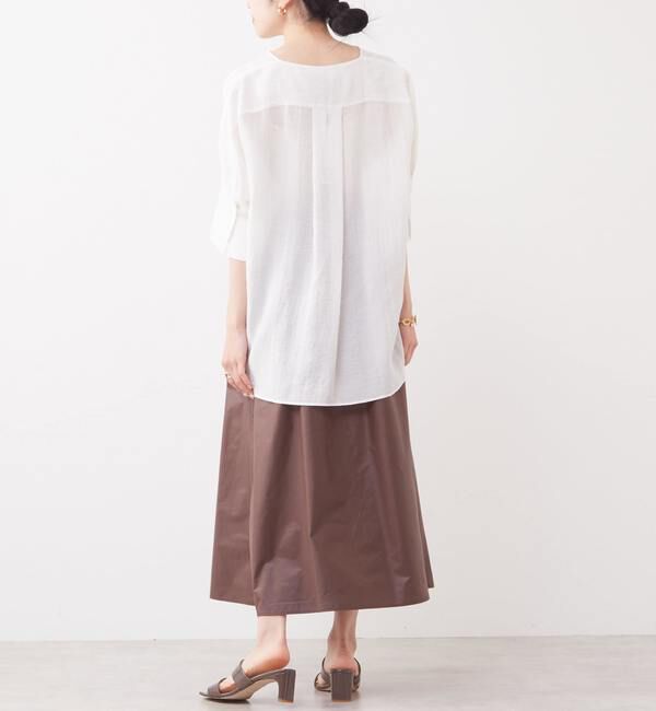 Liesse「スキッパードルマンブラウス」|シャツ・ブラウス|