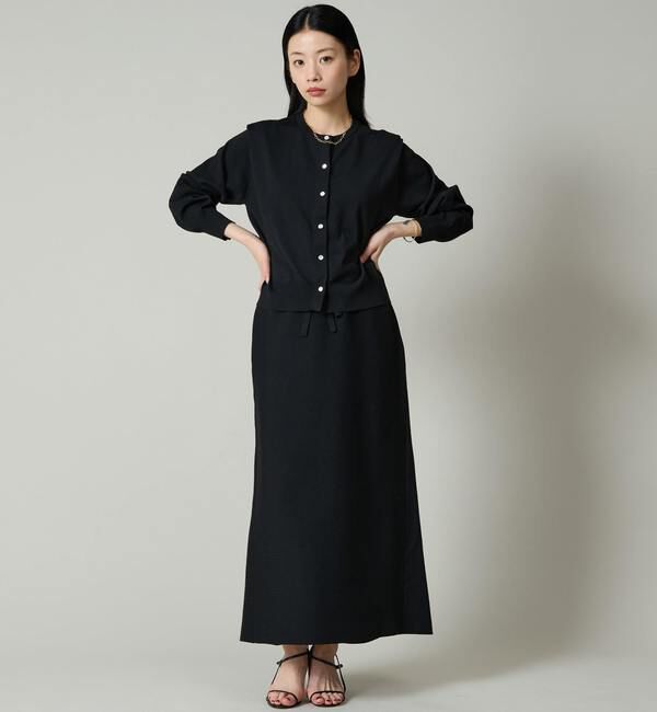 Liesse「ドット釦カーディガン」|カーディガン|