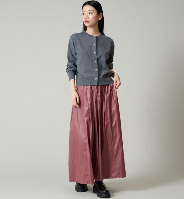 Liesse「ドット釦カーディガン」|カーディガン|