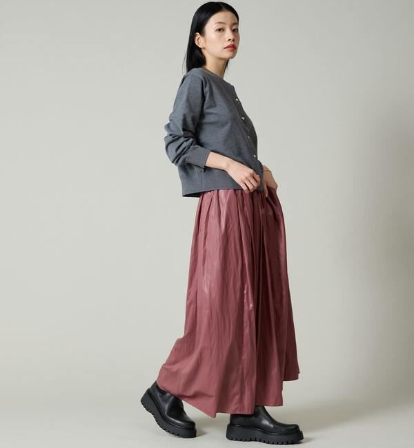 Liesse「ドット釦カーディガン」|カーディガン|