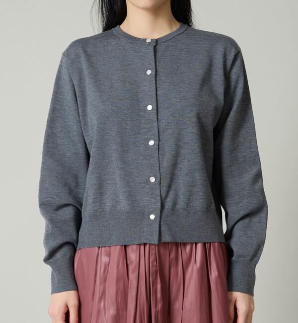 Liesse「ドット釦カーディガン」|カーディガン|