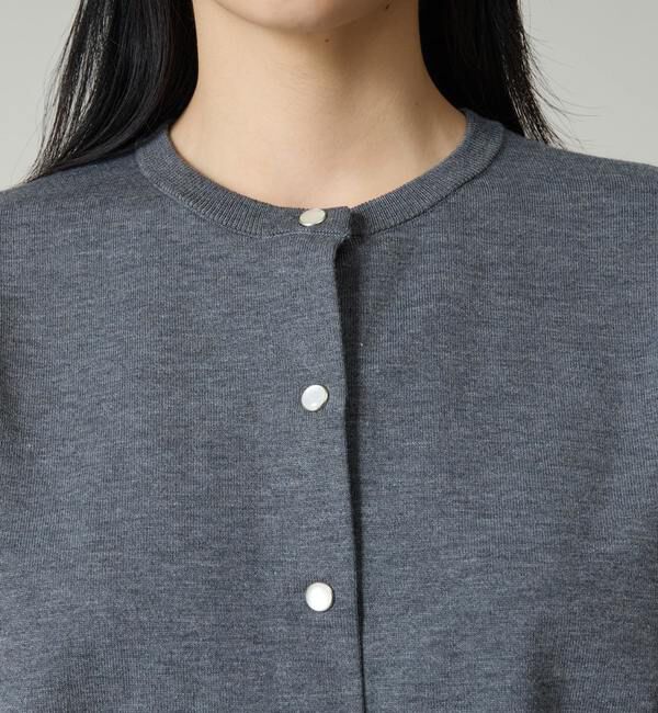 Liesse「ドット釦カーディガン」|カーディガン|