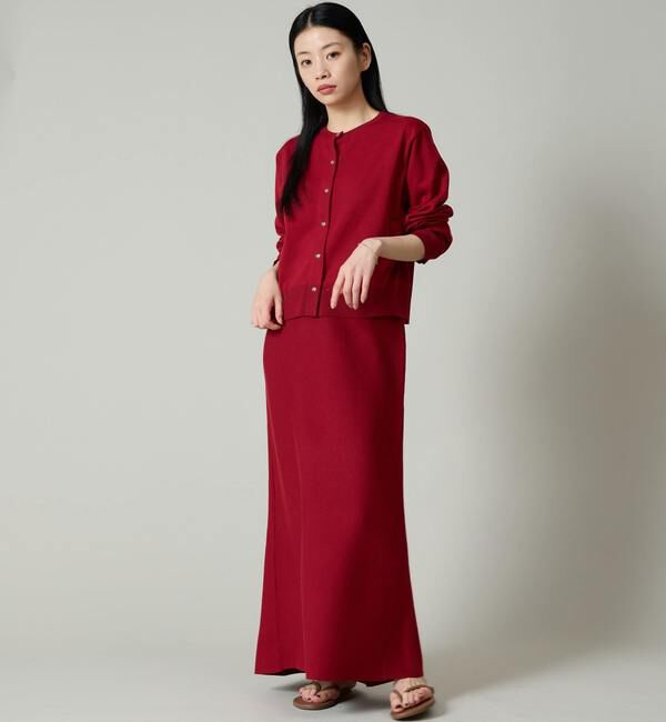 Liesse「ドット釦カーディガン」|カーディガン|