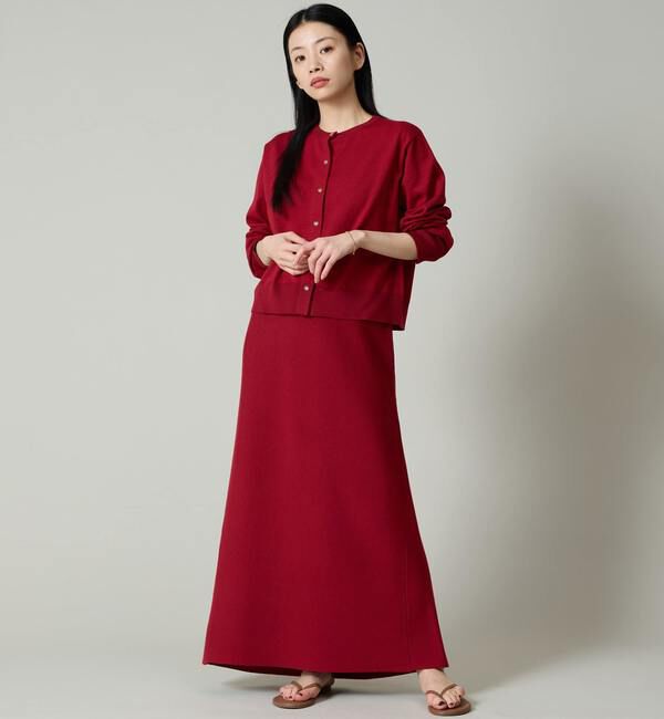 Liesse「ドット釦カーディガン」|カーディガン|