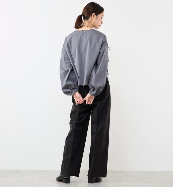 Soffitto「リボンデティールブラウス」|シャツ・ブラウス|