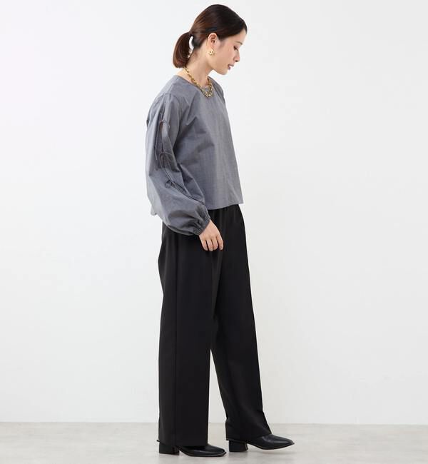 Soffitto「リボンデティールブラウス」|シャツ・ブラウス|