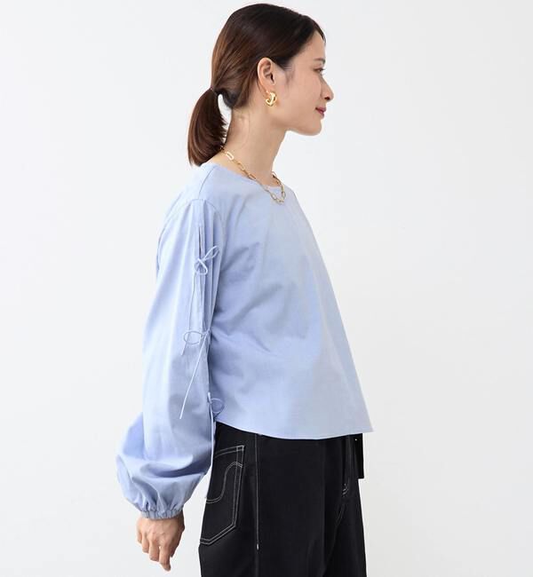 Soffitto「リボンデティールブラウス」|シャツ・ブラウス|