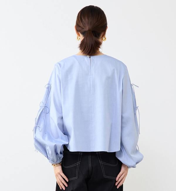 Soffitto「リボンデティールブラウス」|シャツ・ブラウス|
