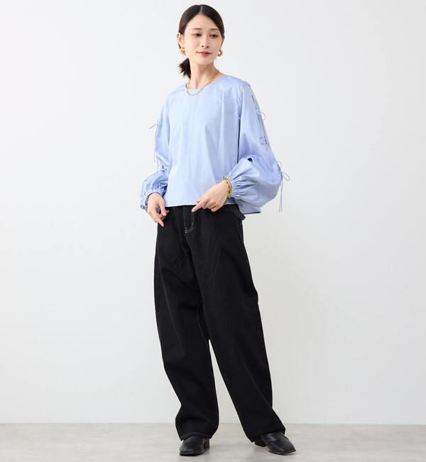Soffitto「リボンデティールブラウス」|シャツ・ブラウス|