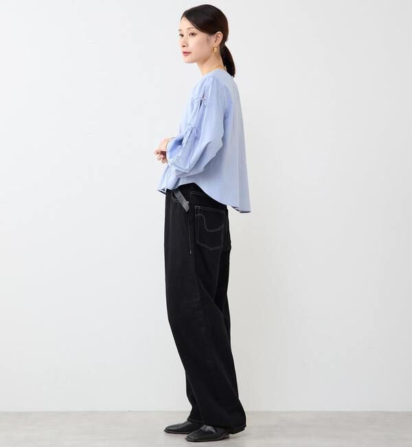 Soffitto「リボンデティールブラウス」|シャツ・ブラウス|