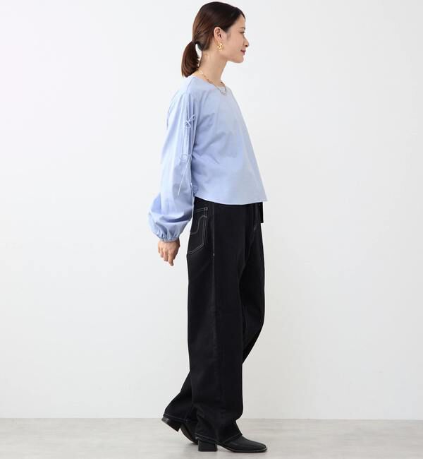 Soffitto「リボンデティールブラウス」|シャツ・ブラウス|