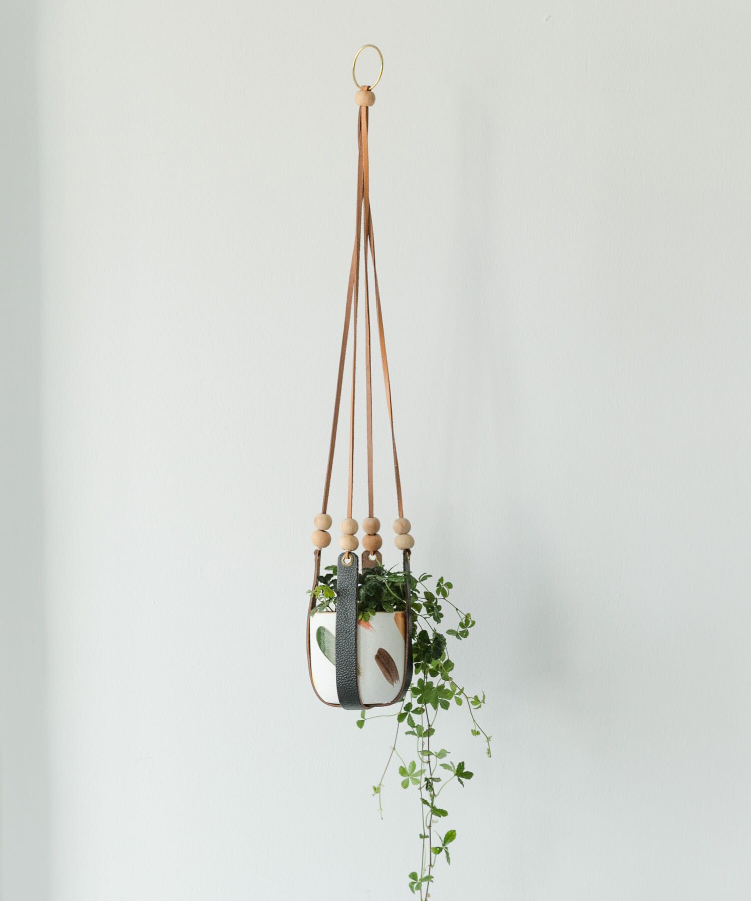 URBAN RESEARCH DOORS「FARM　レザーマクラメハンガー WB」|フィギュア・ホビー|