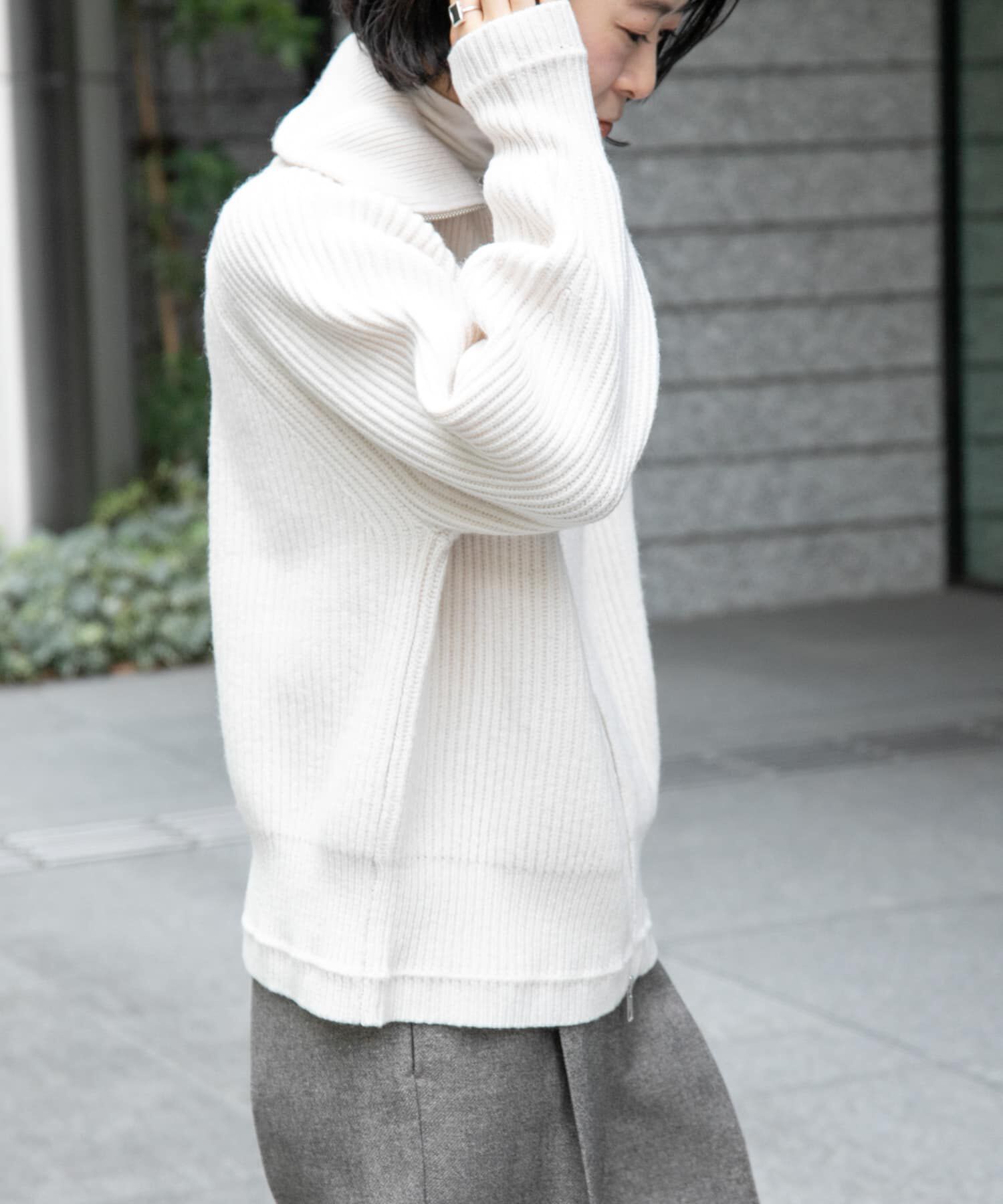 URBAN RESEARCH DOORS「『WEB/一部店舗限定』FORK&SPOON ｳｫｯｼｬﾌﾞﾙﾛｰｹﾞｰｼﾞﾆｯﾄｼﾞ 」|カーディガン|