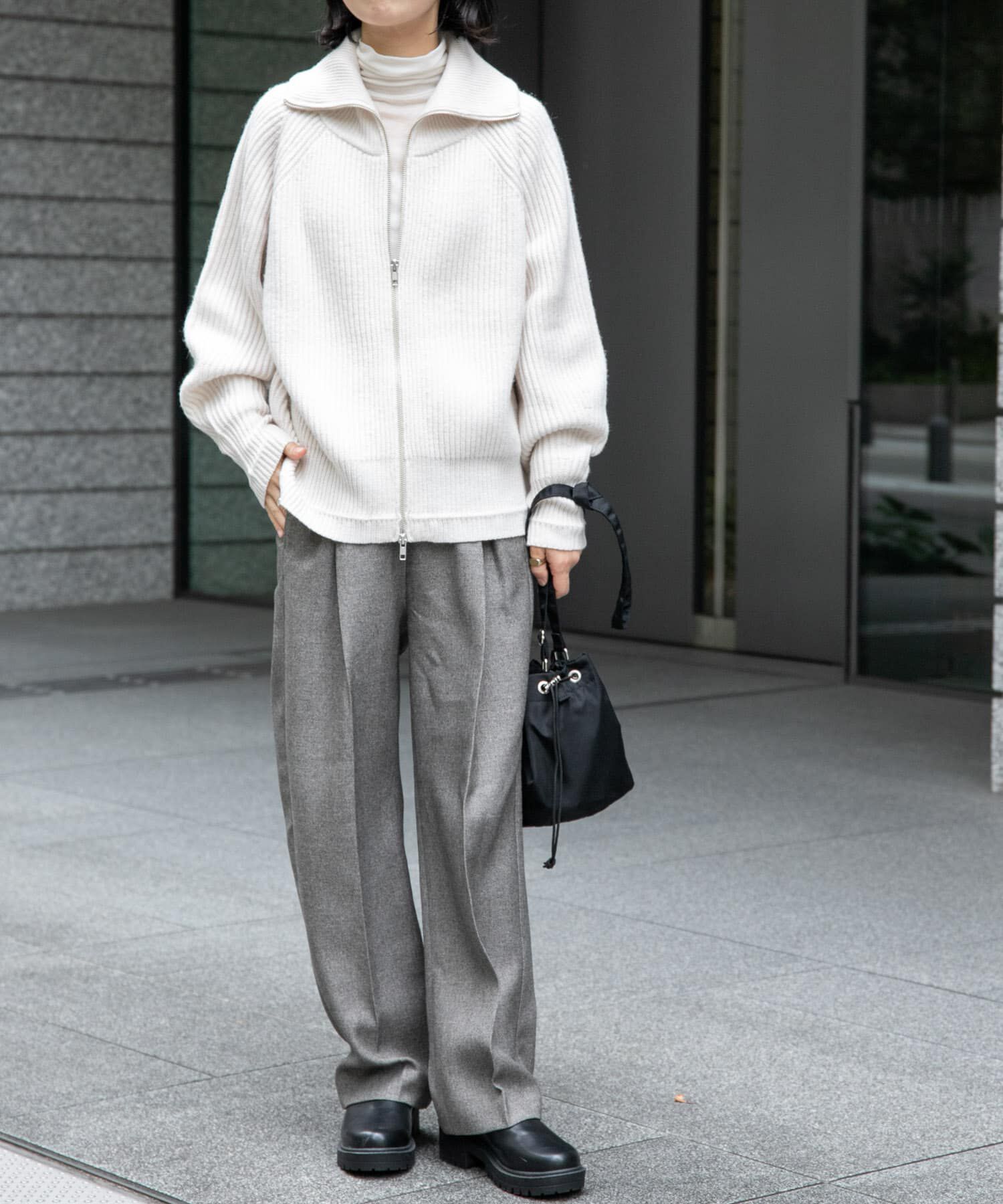 URBAN RESEARCH DOORS「『WEB/一部店舗限定』FORK&SPOON ｳｫｯｼｬﾌﾞﾙﾛｰｹﾞｰｼﾞﾆｯﾄｼﾞ 」|カーディガン|