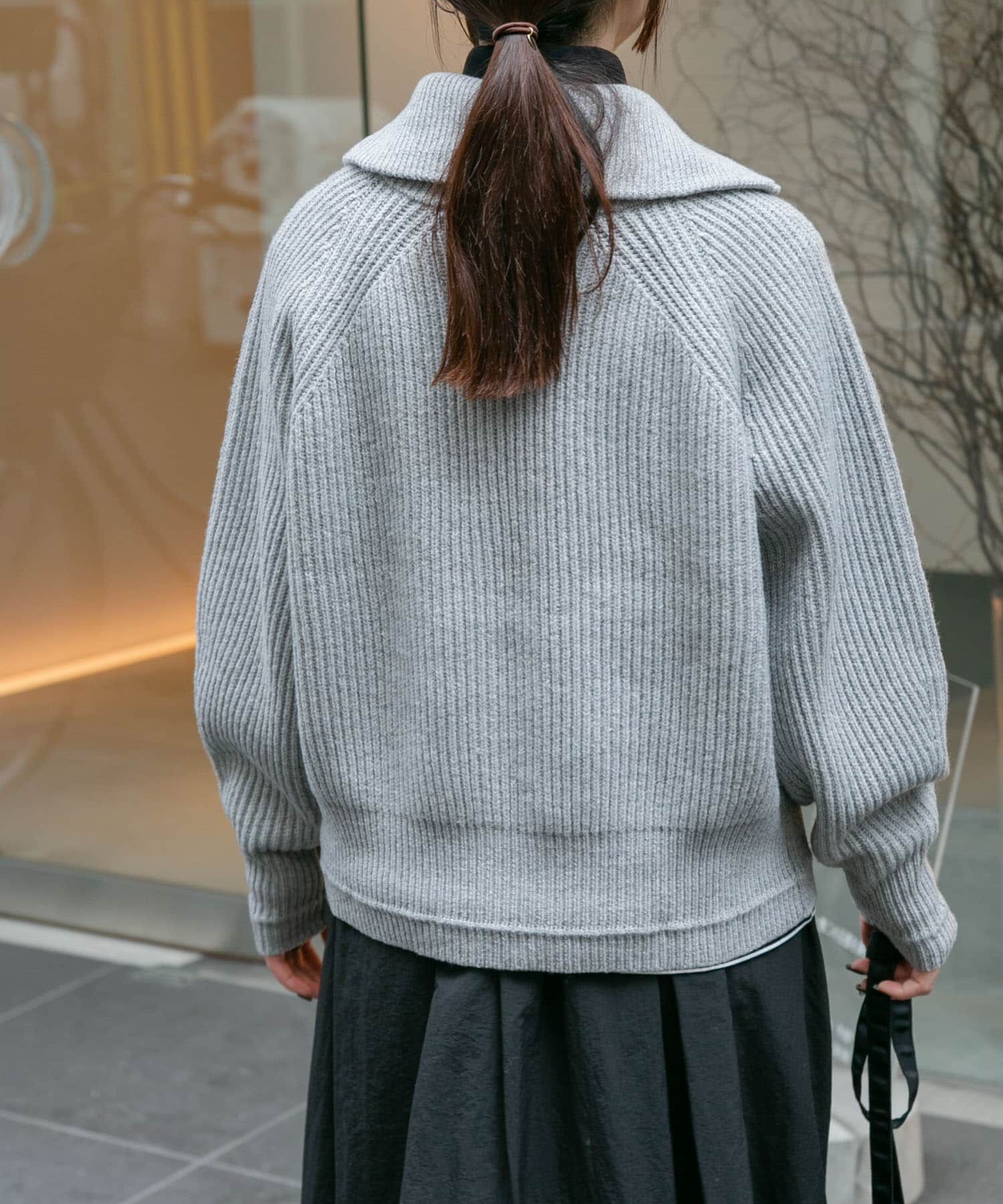 URBAN RESEARCH DOORS「『WEB/一部店舗限定』FORK&SPOON ｳｫｯｼｬﾌﾞﾙﾛｰｹﾞｰｼﾞﾆｯﾄｼﾞ 」|カーディガン|