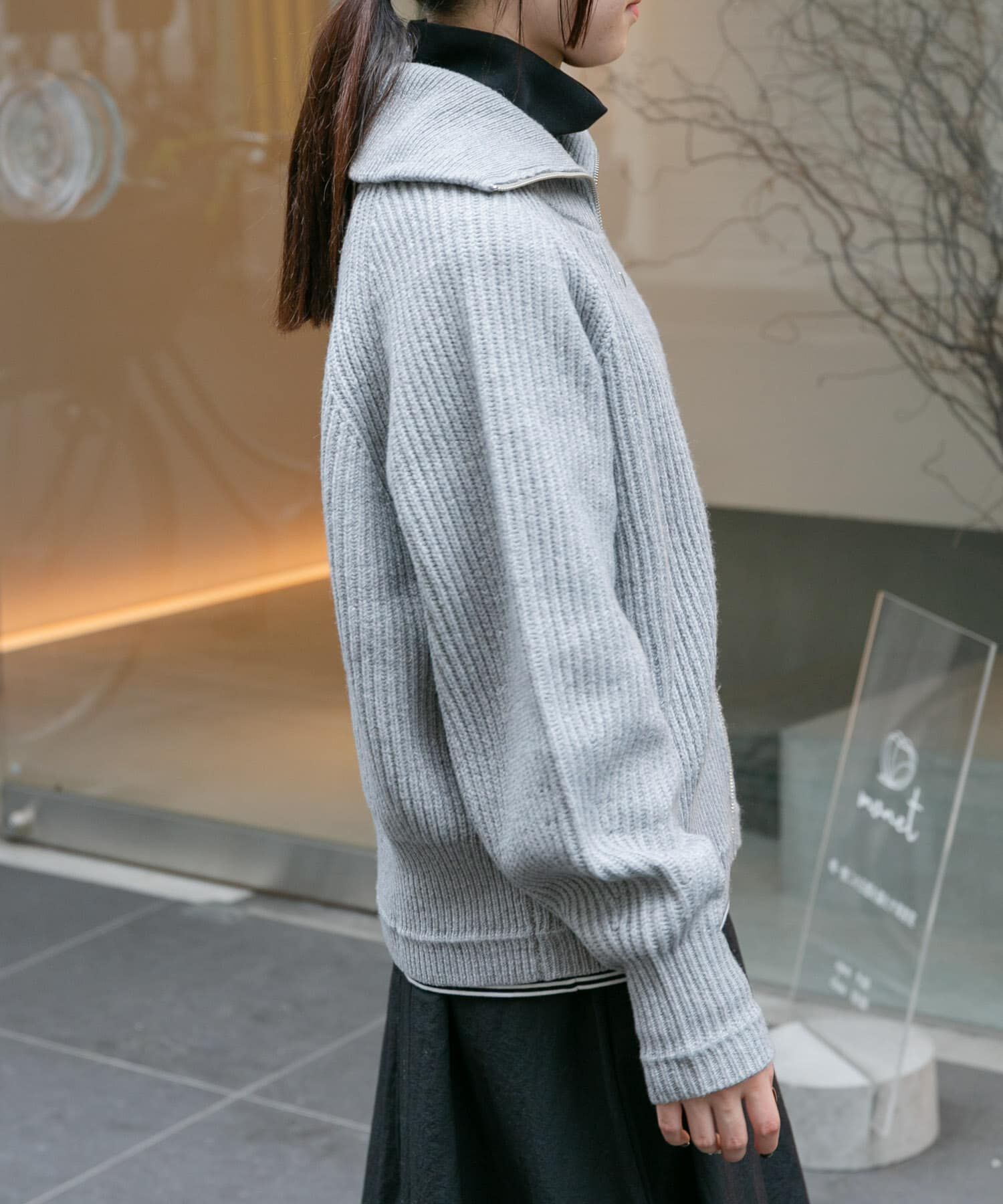 URBAN RESEARCH DOORS「『WEB/一部店舗限定』FORK&SPOON ｳｫｯｼｬﾌﾞﾙﾛｰｹﾞｰｼﾞﾆｯﾄｼﾞ 」|カーディガン|