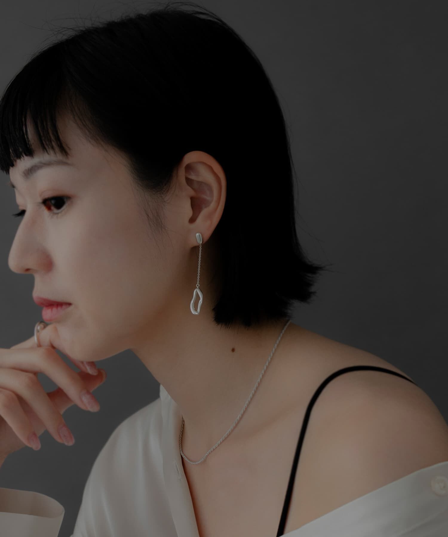 SMELLY「SMELLY so&rsquo;　chain combination pierce」|ピアス|