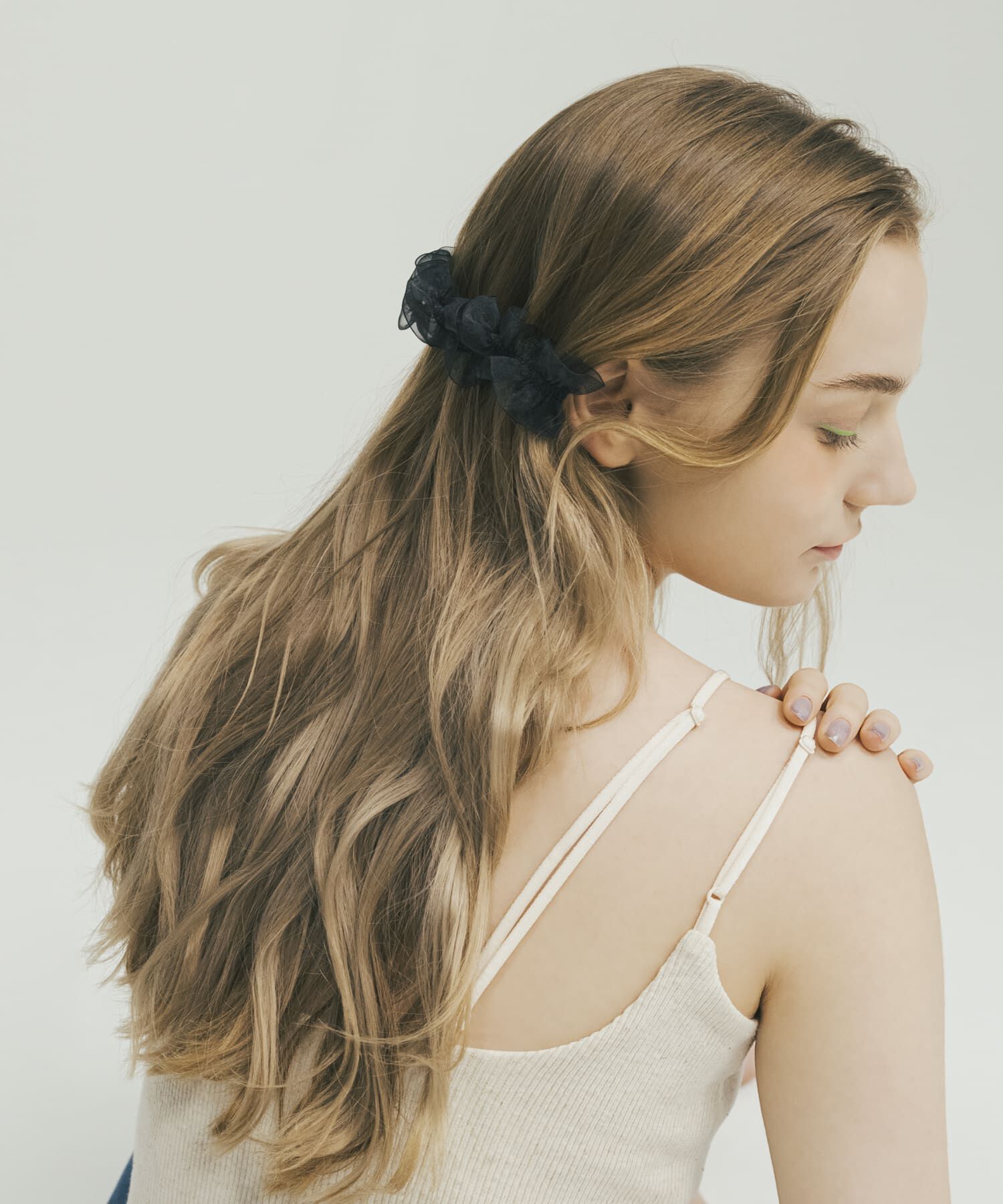 SMELLY「シアーフリルバックピン」|その他|