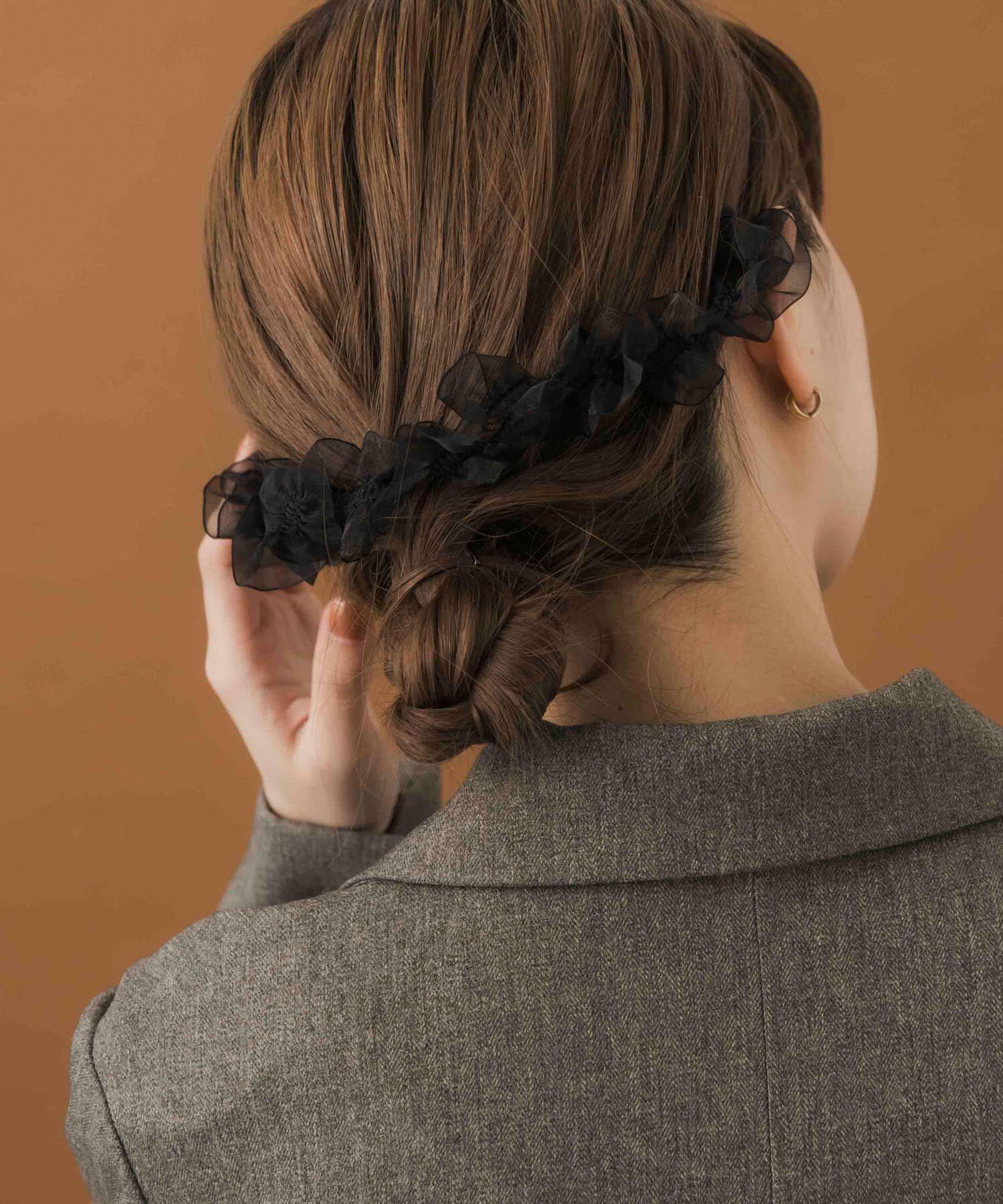 SMELLY「シアーフリルバックピン」|その他|