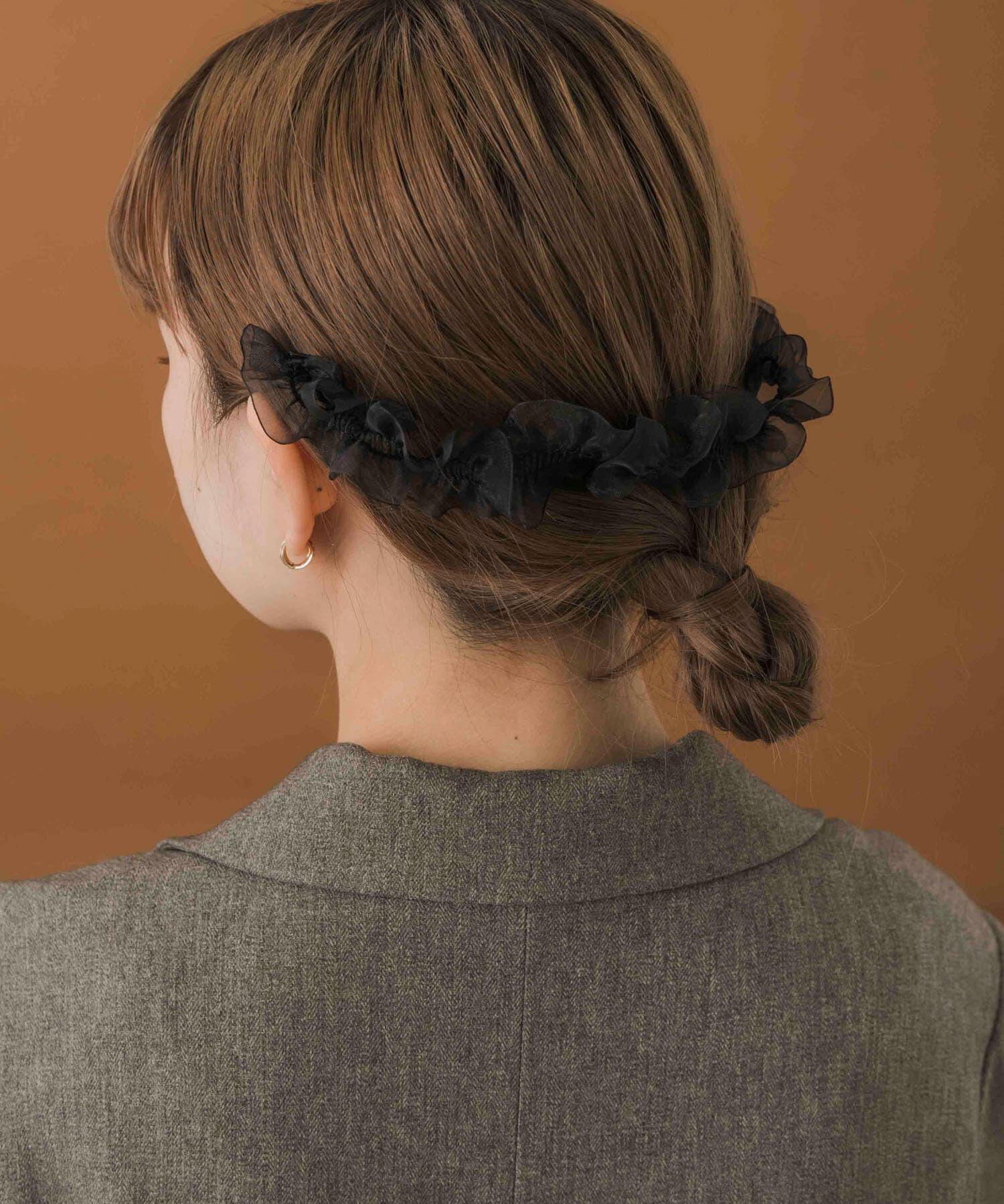 SMELLY「シアーフリルバックピン」|その他|