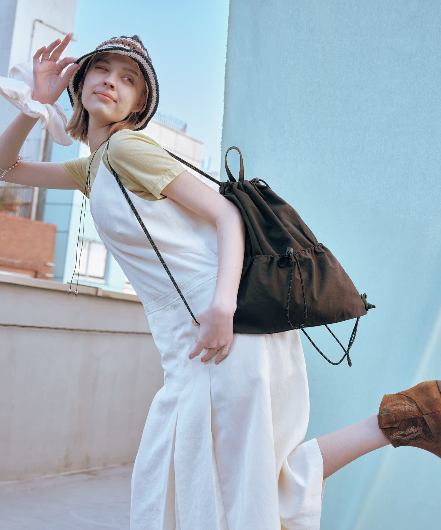 SMELLY「ドロストポケットナップサック」|その他|