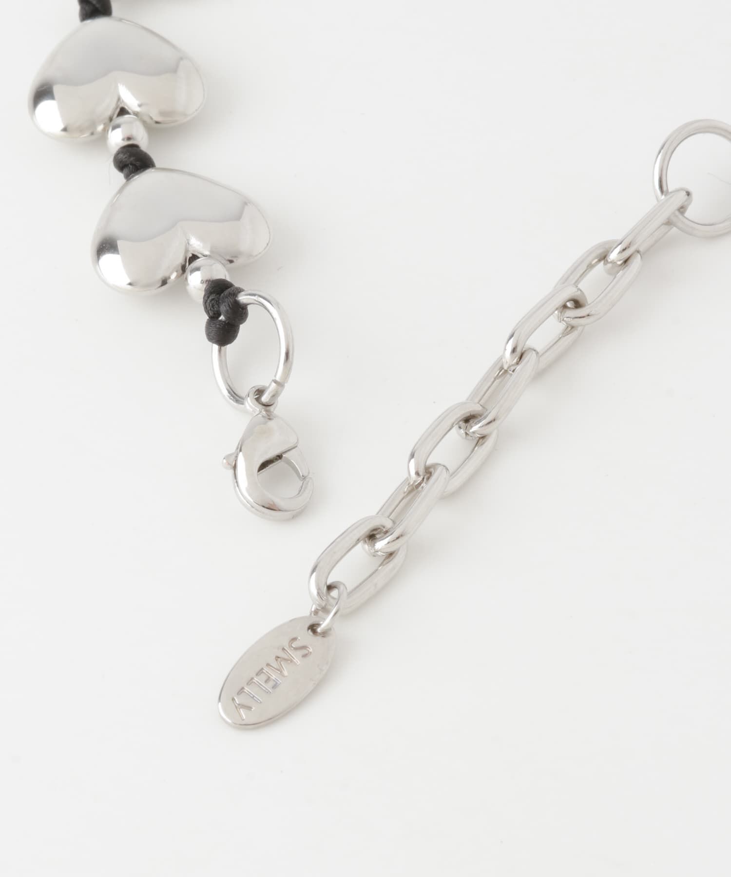 SMELLY「メタルハートチョーカーネックレス」|ネックレス|