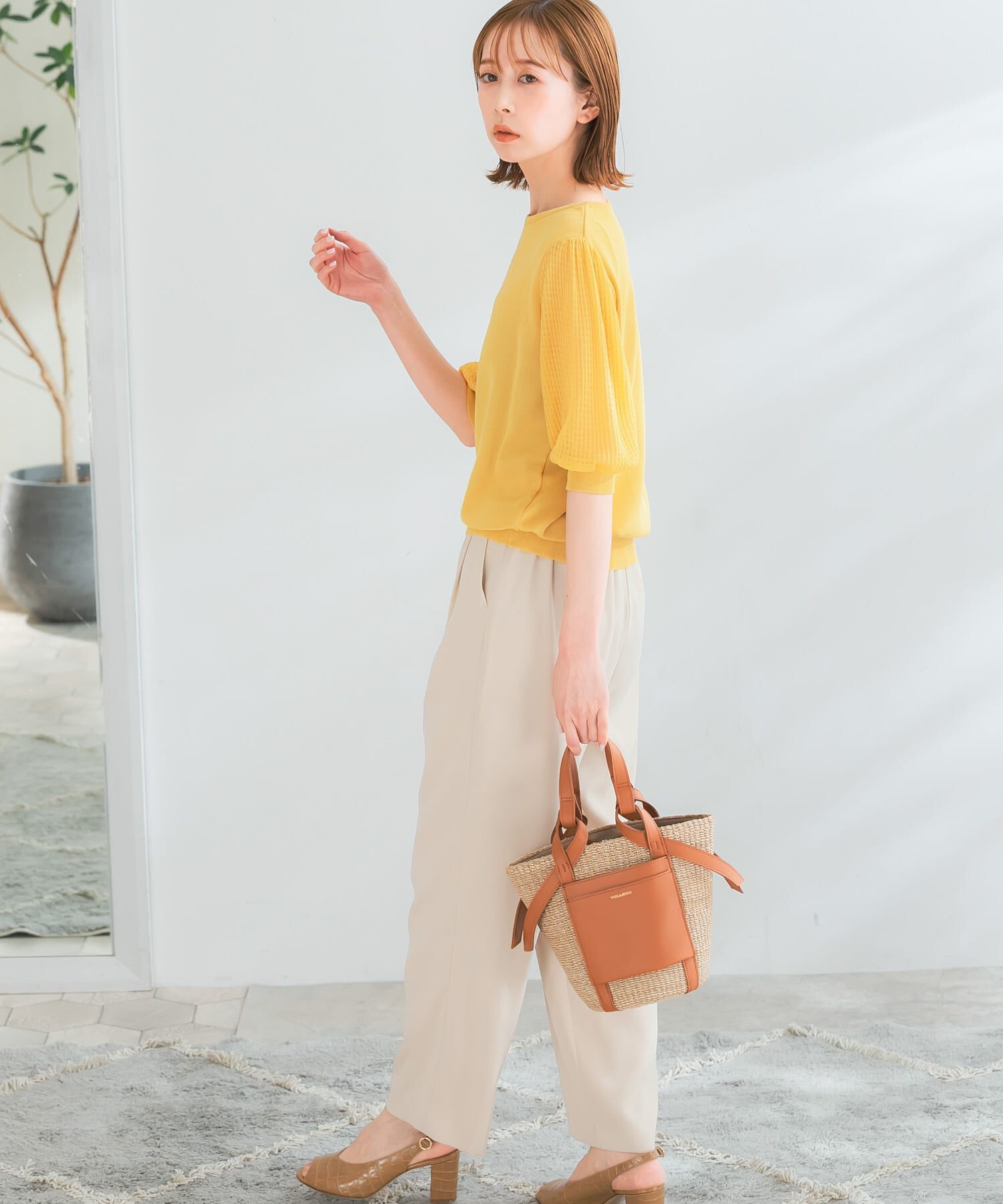 URBAN RESEARCH ROSSO「イージーセミワイドツータックスラックス」|その他|