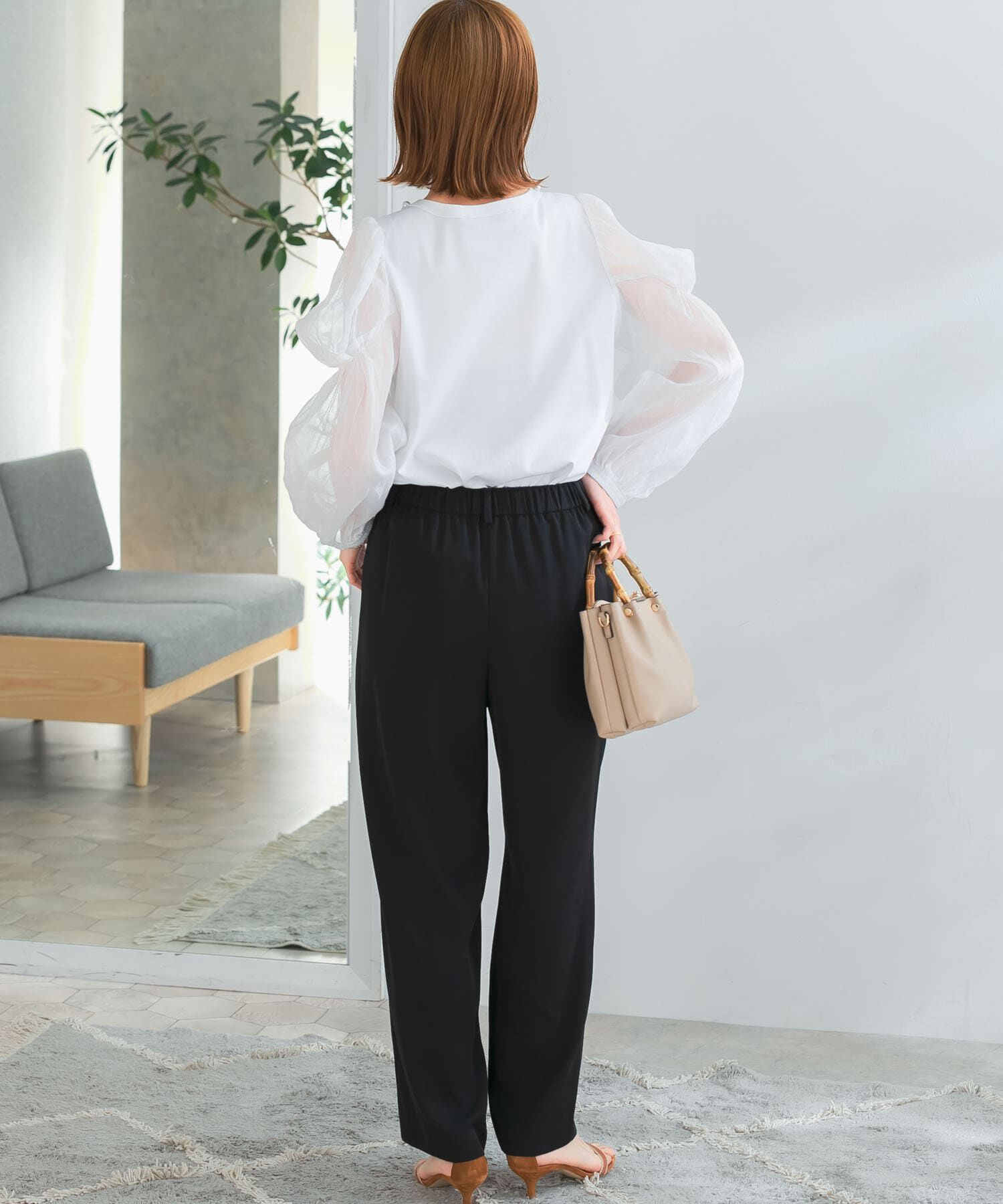 URBAN RESEARCH ROSSO「イージーセミワイドツータックスラックス」|その他|