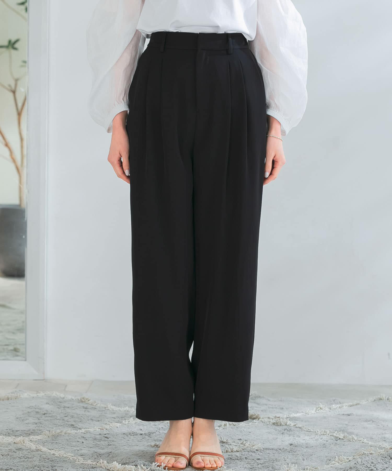 URBAN RESEARCH ROSSO「イージーセミワイドツータックスラックス」|その他|