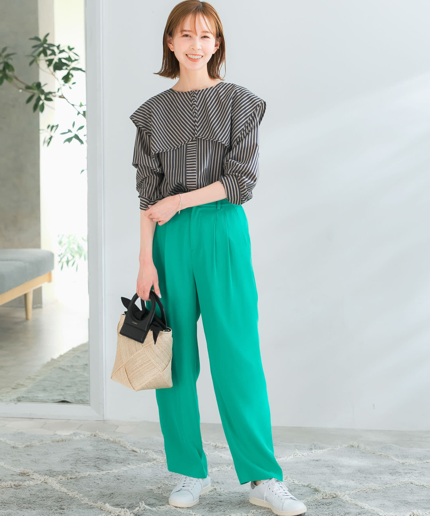 URBAN RESEARCH ROSSO「イージーセミワイドツータックスラックス」|その他|