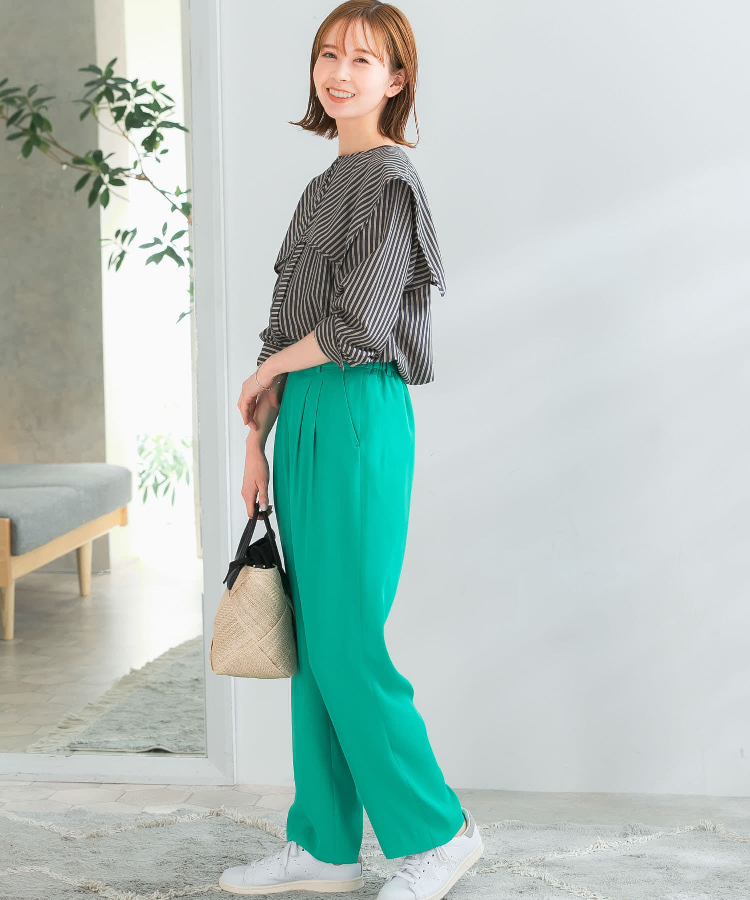 URBAN RESEARCH ROSSO「イージーセミワイドツータックスラックス」|その他|