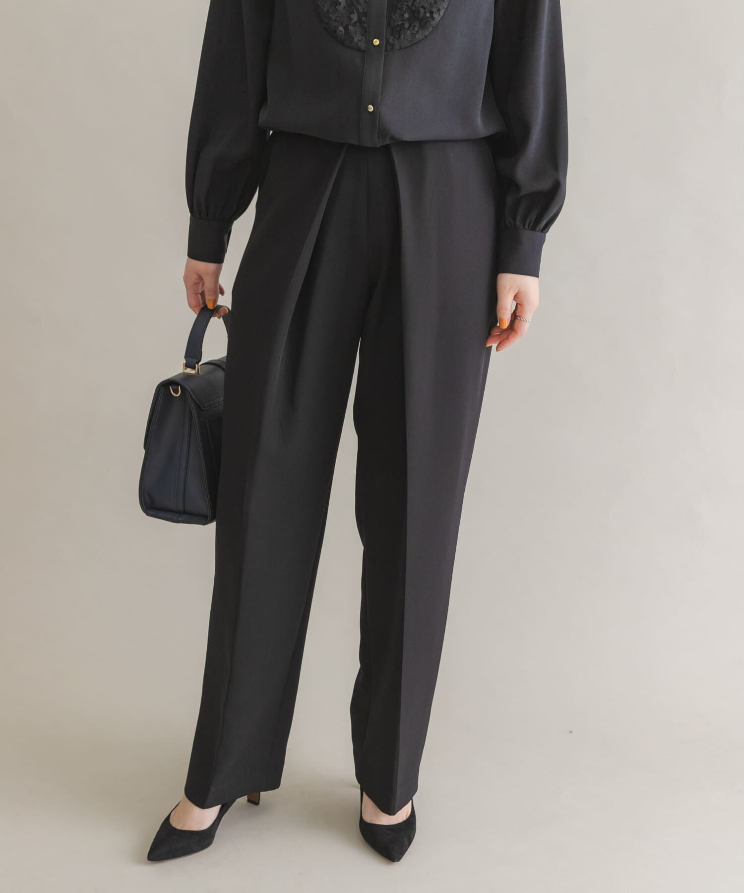 URBAN RESEARCH ROSSO「F by ROSSO　ダブルクロスデザインタックパンツ」|その他|