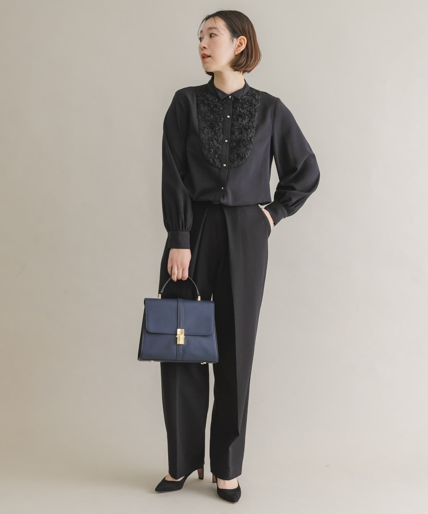 URBAN RESEARCH ROSSO「F by ROSSO　ダブルクロスデザインタックパンツ」|その他|