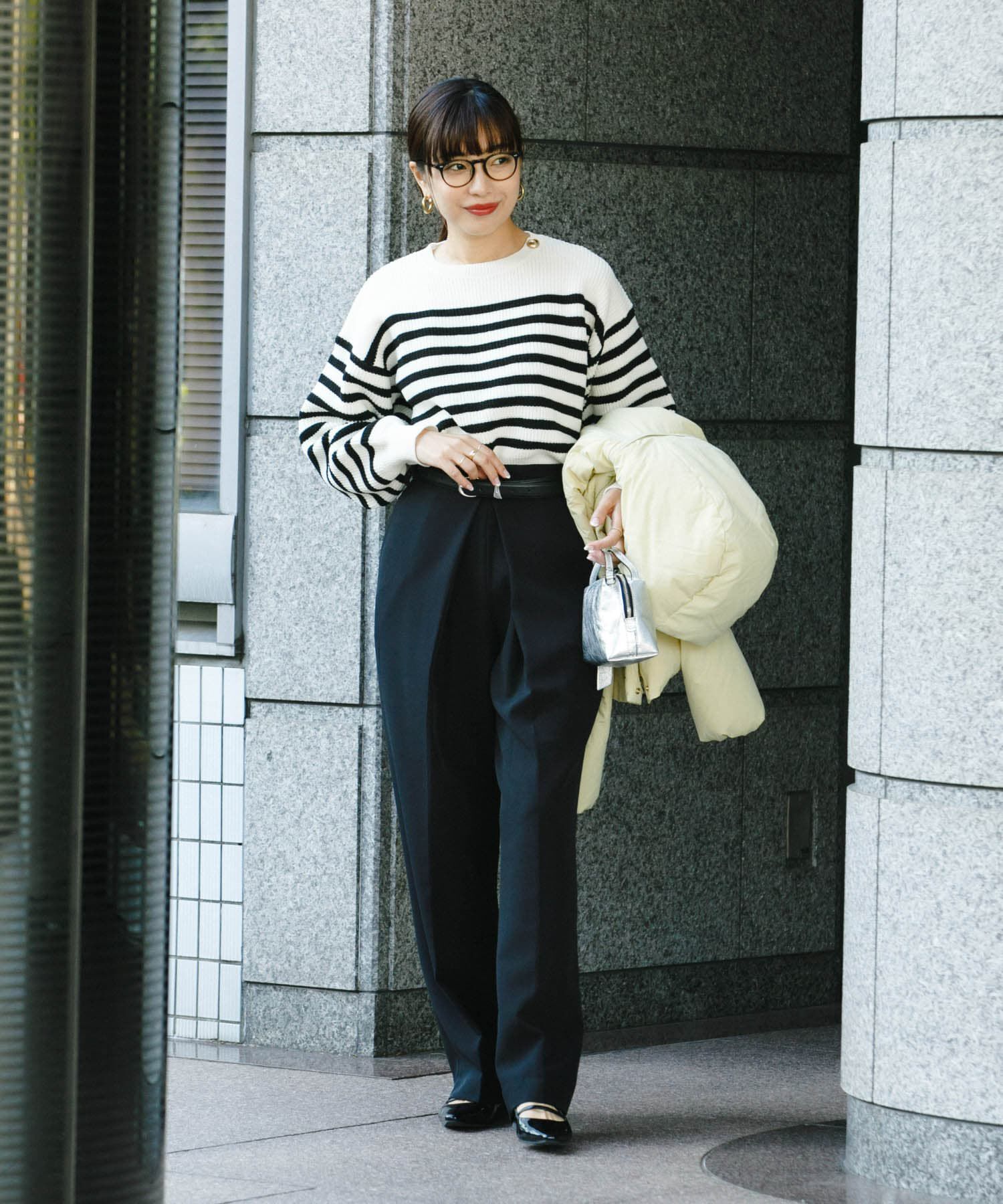 URBAN RESEARCH ROSSO「F by ROSSO　ダブルクロスデザインタックパンツ」|その他|