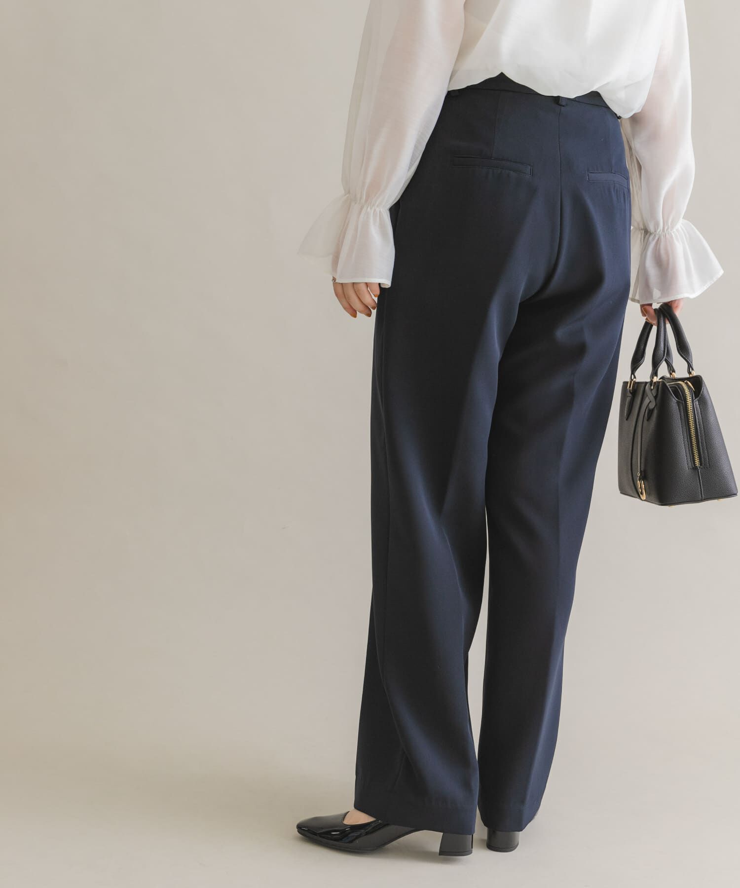 URBAN RESEARCH ROSSO「F by ROSSO　ダブルクロスデザインタックパンツ」|その他|