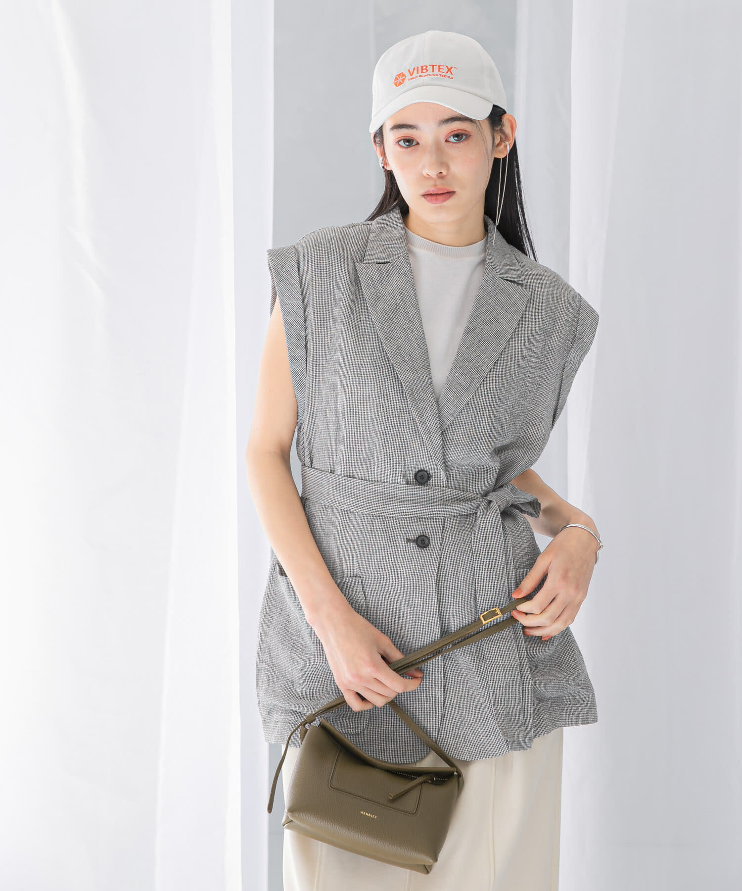 URBAN RESEARCH ROSSO「リネンミドルジレ」|ベスト・ジレ|