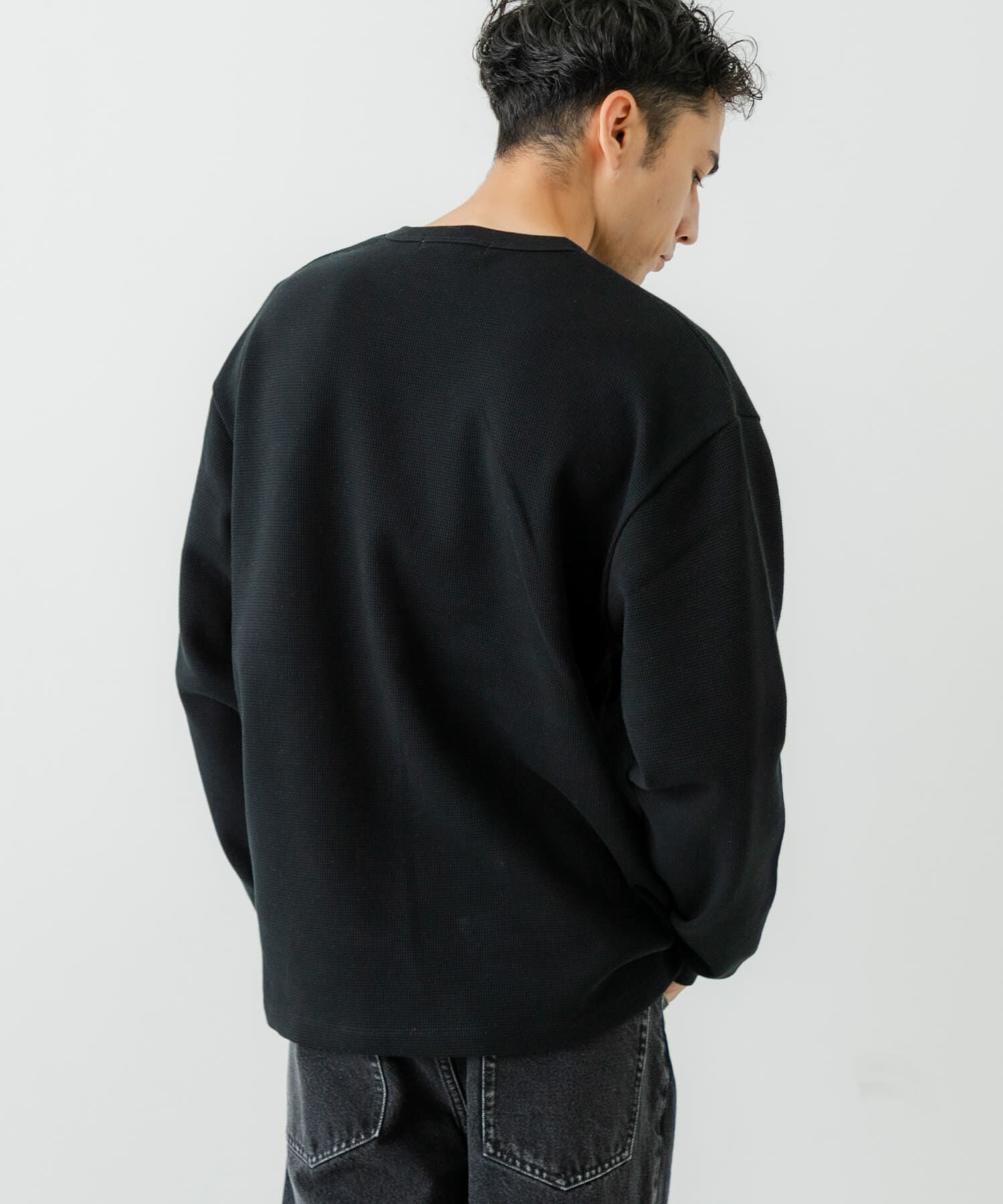 URBAN RESEARCH「度詰めワッフルロングスリーブ」|Tシャツ・カットソー|