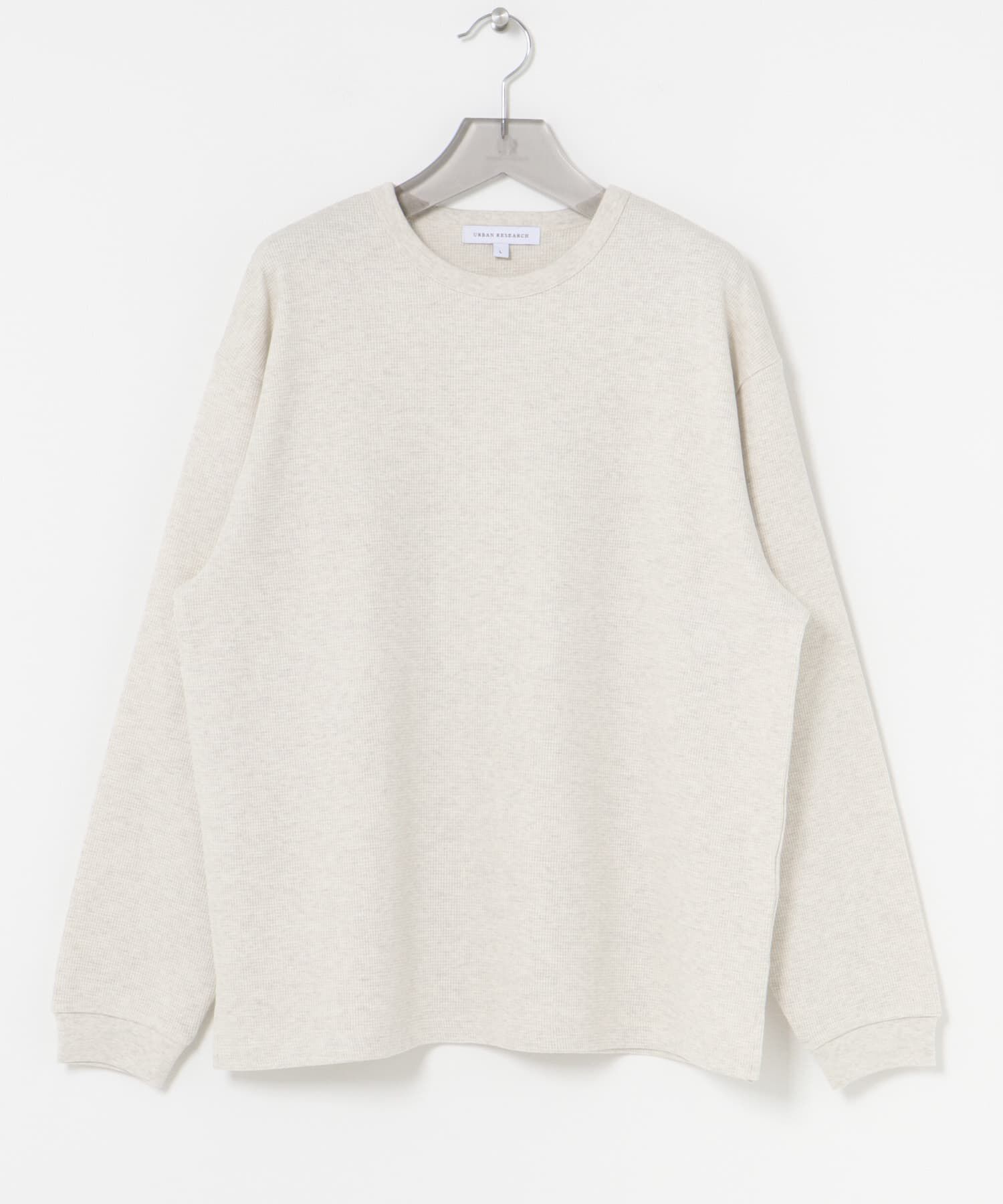 URBAN RESEARCH「度詰めワッフルロングスリーブ」|Tシャツ・カットソー|