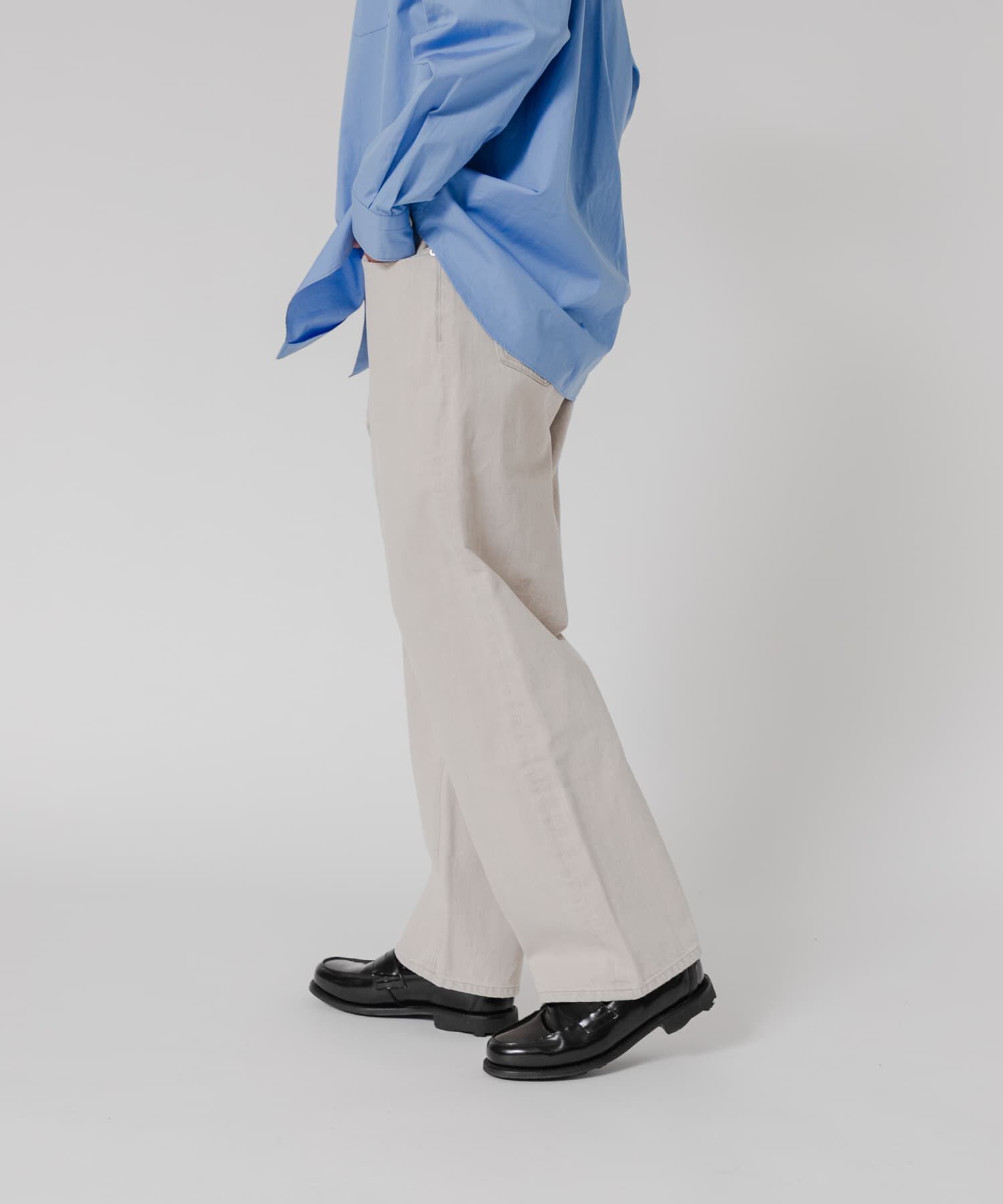 URBAN RESEARCH「11.8oz COL/DENIM WIDE PANTS」|デニム|