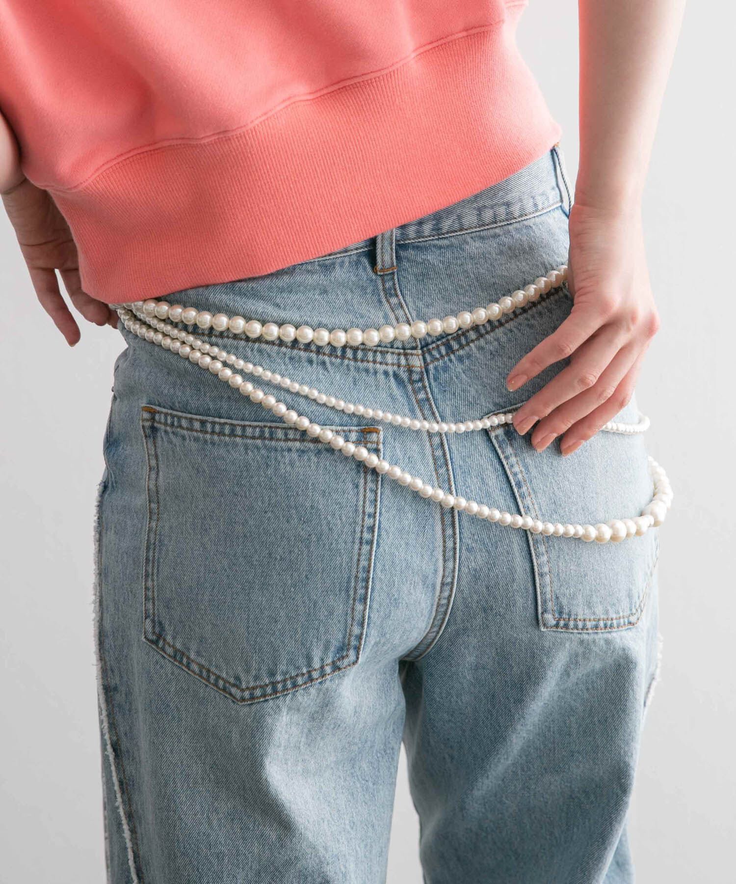  「マルチWAYパールビスチェ」|ネックレス|