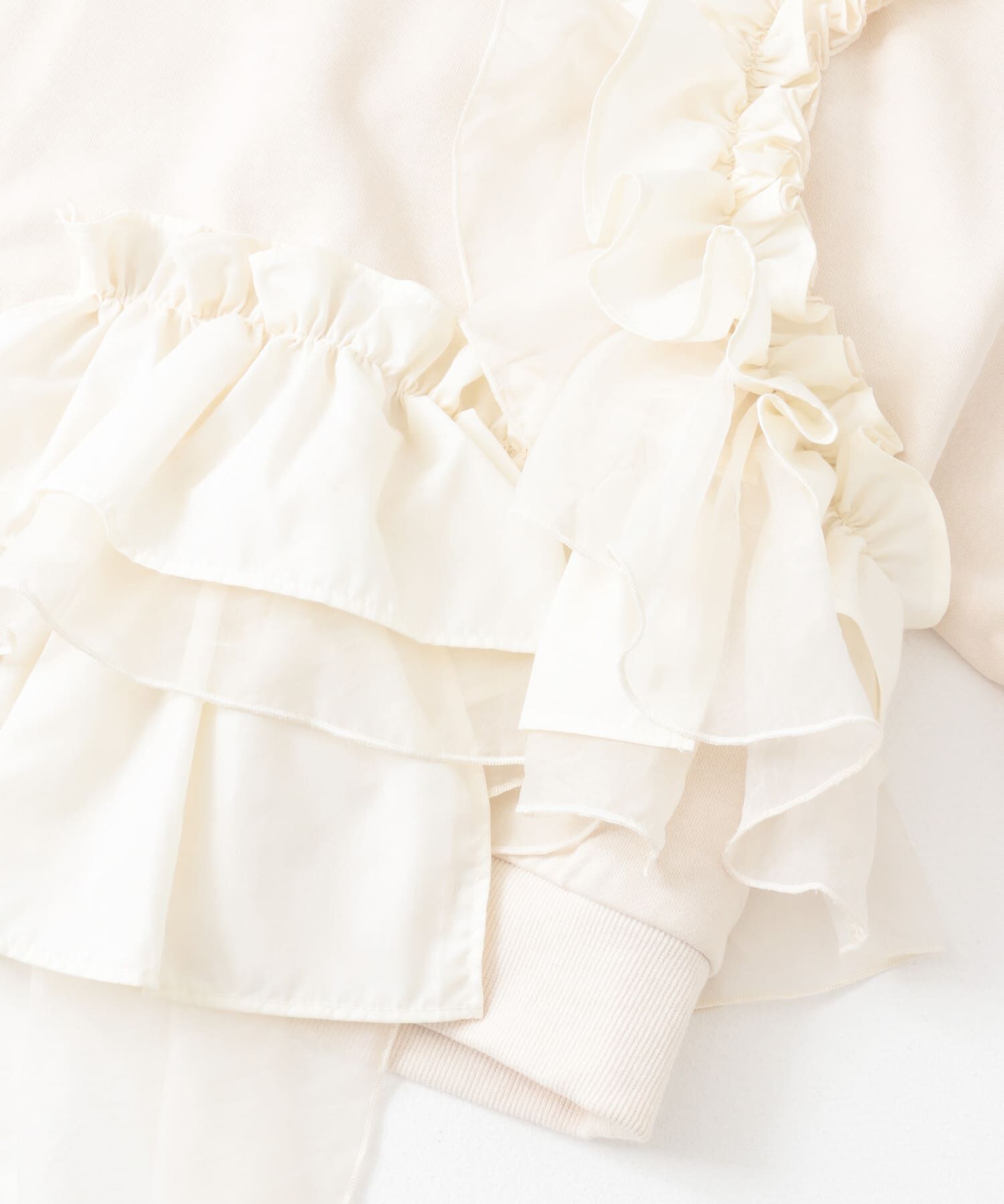  「フリルドッキングスウェット」|スウェット・ジャージ|