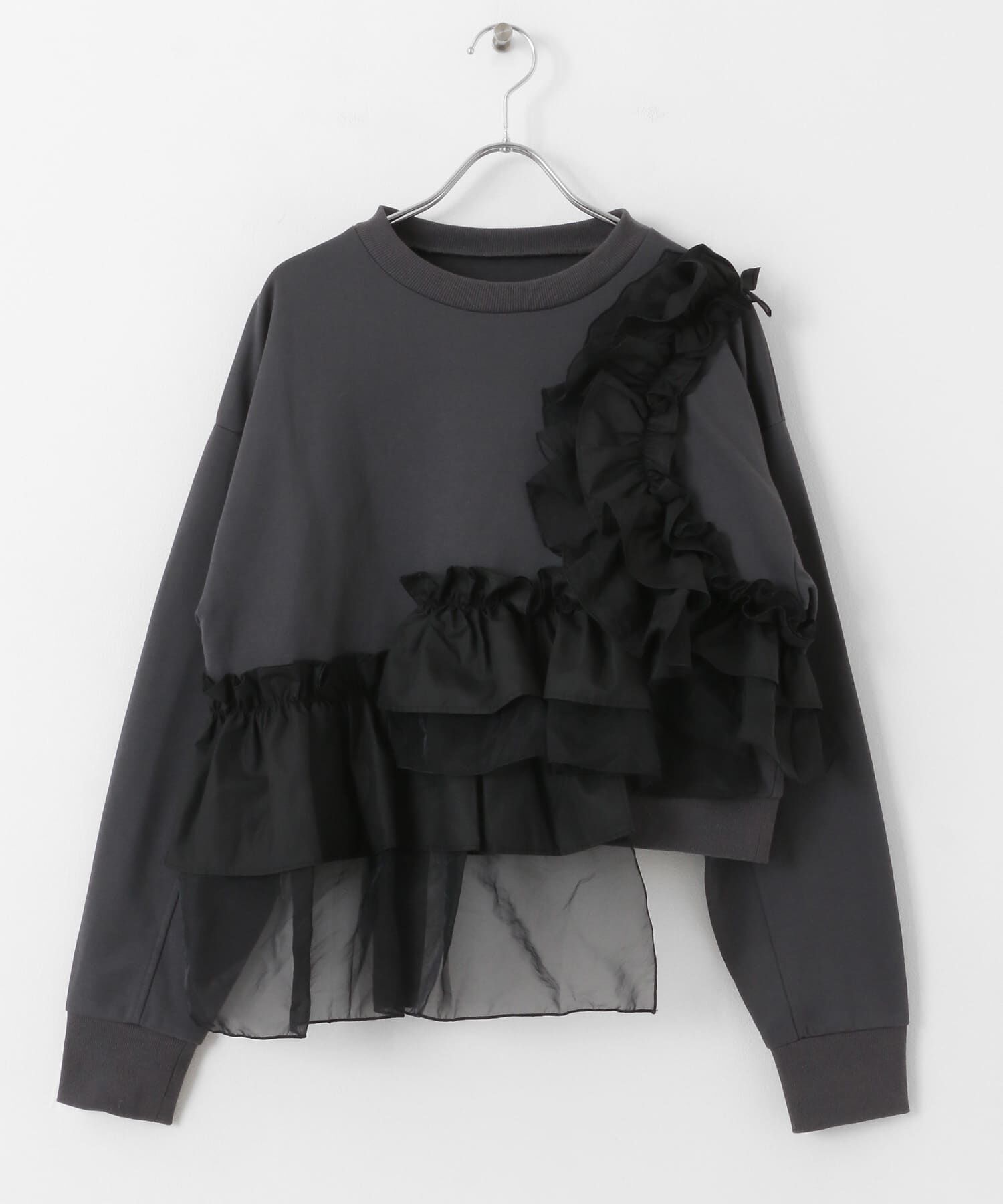  「フリルドッキングスウェット」|スウェット・ジャージ|