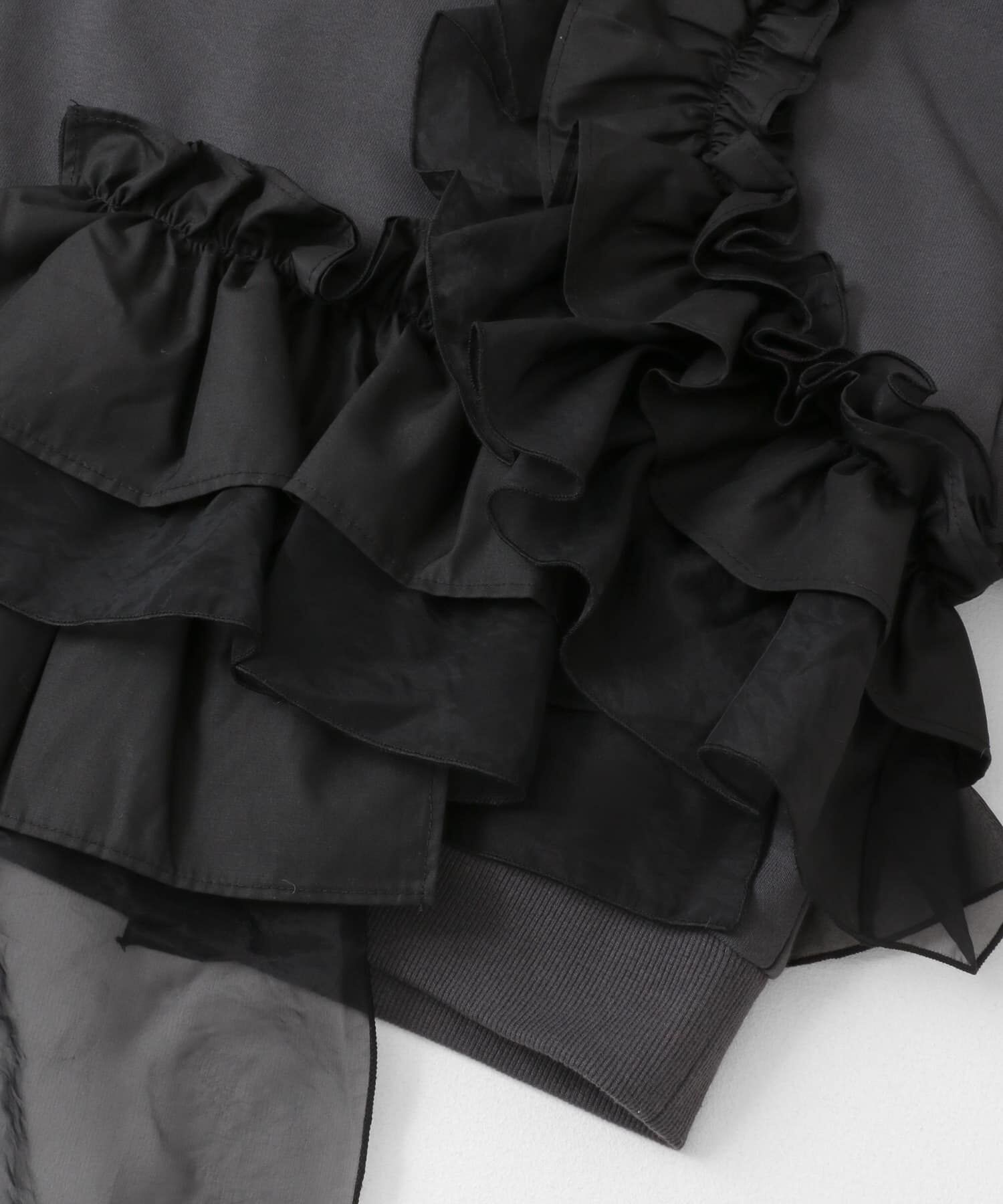  「フリルドッキングスウェット」|スウェット・ジャージ|