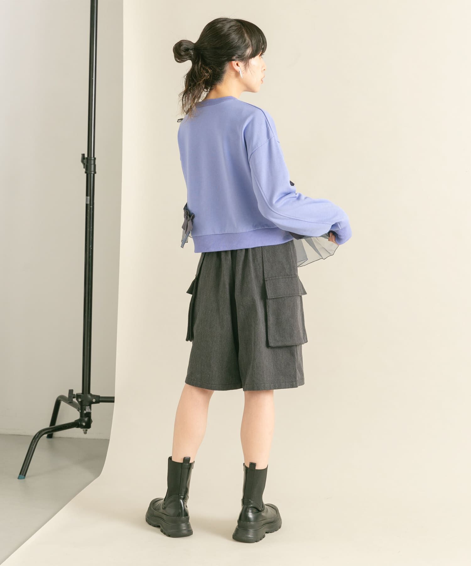  「フリルドッキングスウェット」|スウェット・ジャージ|