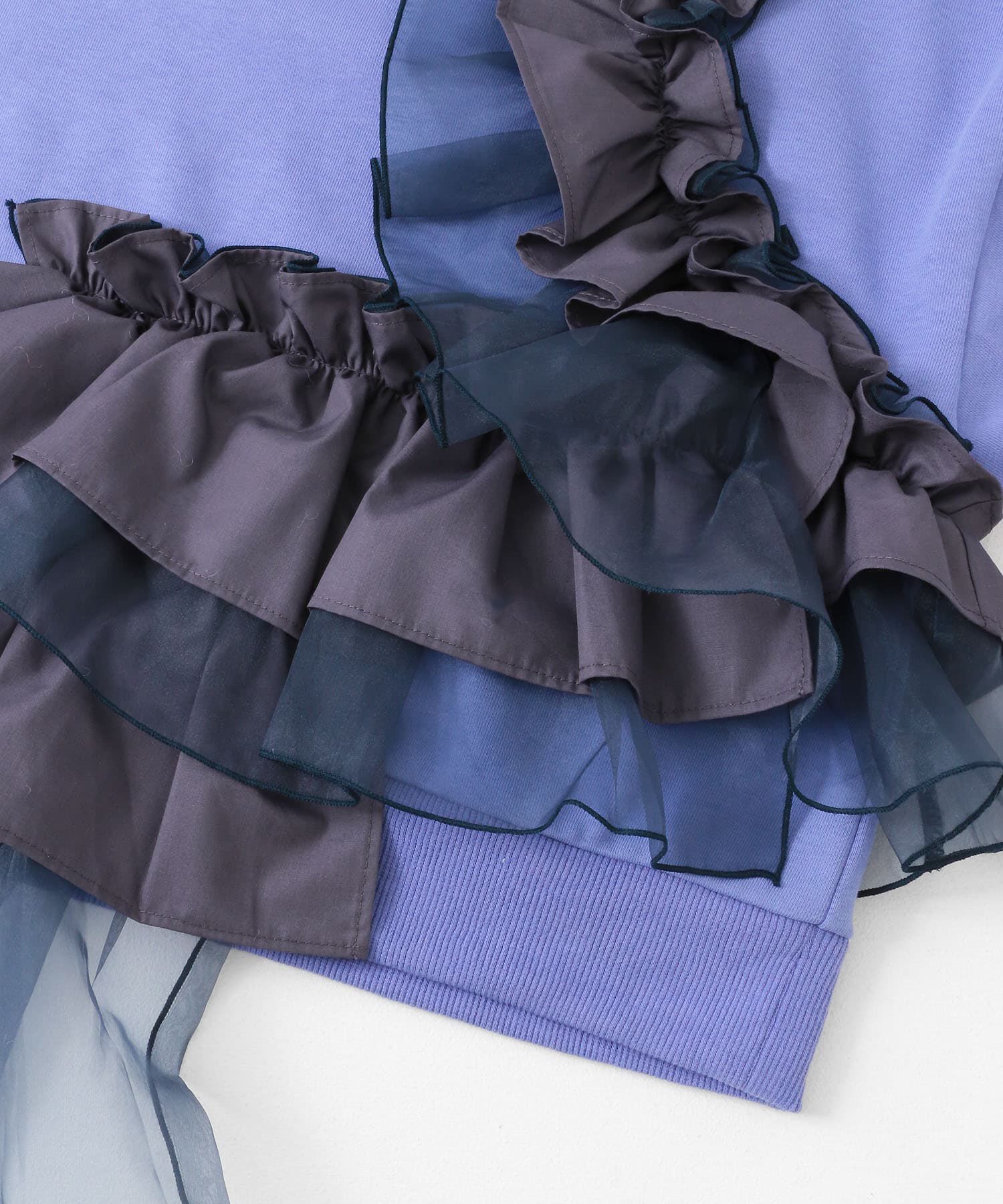  「フリルドッキングスウェット」|スウェット・ジャージ|