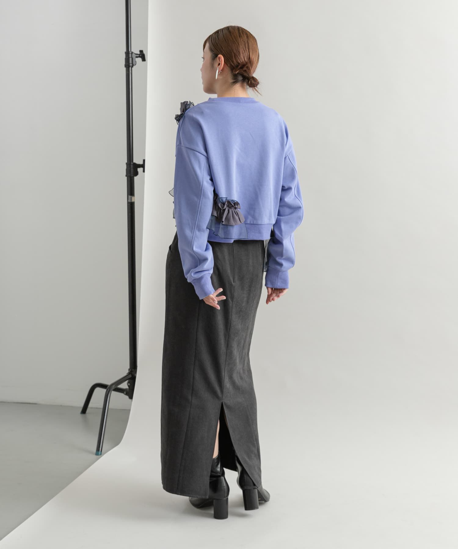  「フリルドッキングスウェット」|スウェット・ジャージ|