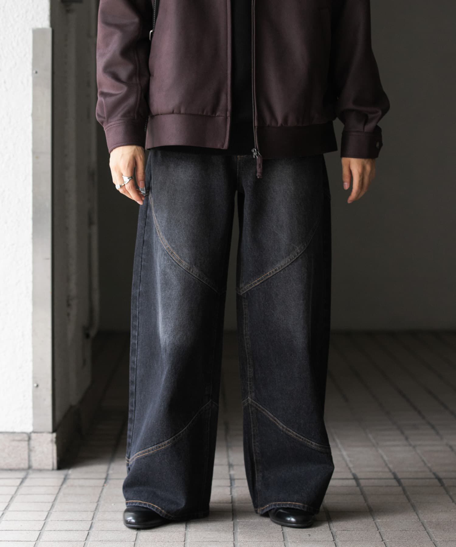 SENSE OF PLACE by URBAN RESEARCH「ラウンドパネルワイドデニム」|その他|