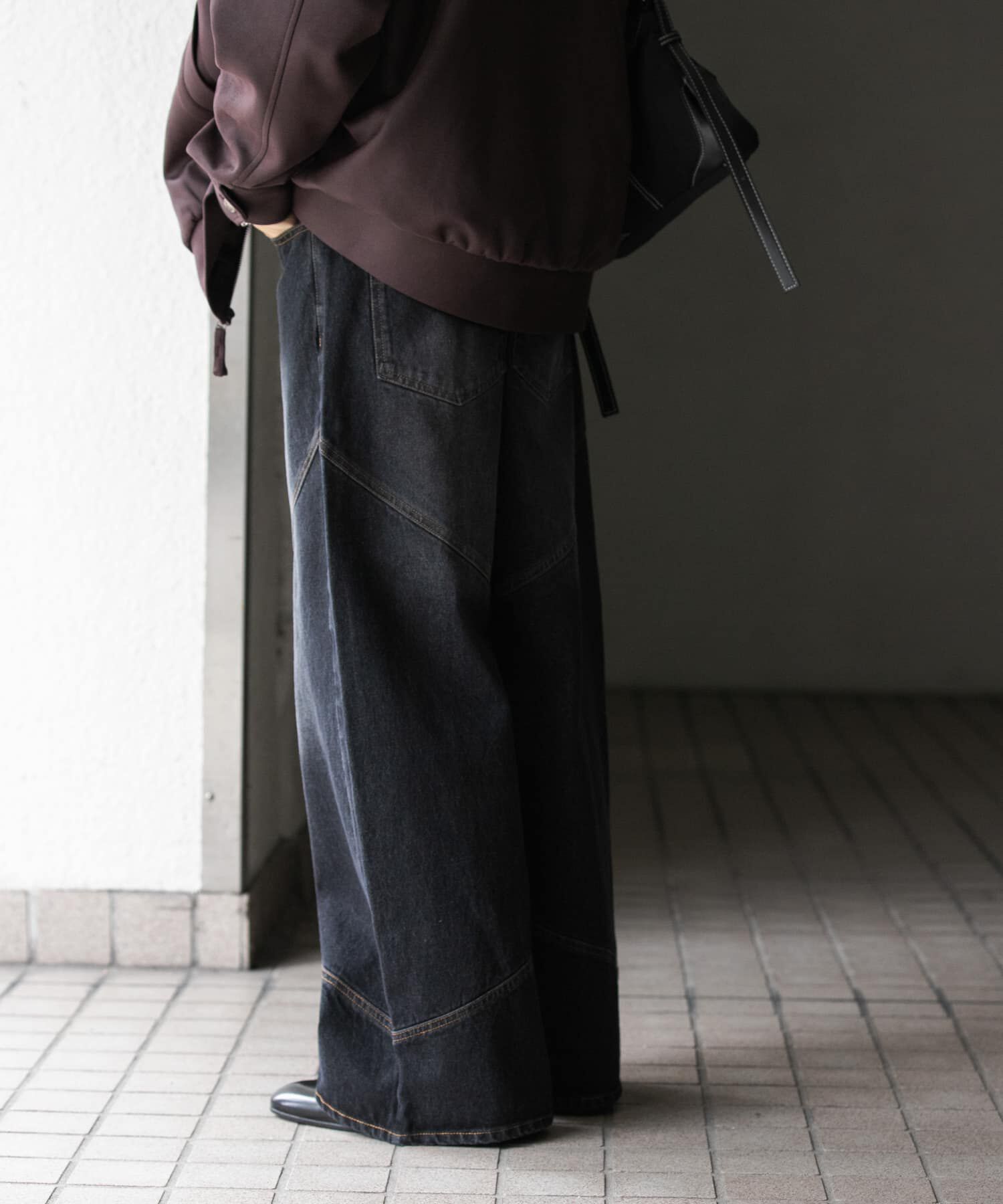 SENSE OF PLACE by URBAN RESEARCH「ラウンドパネルワイドデニム」|その他|