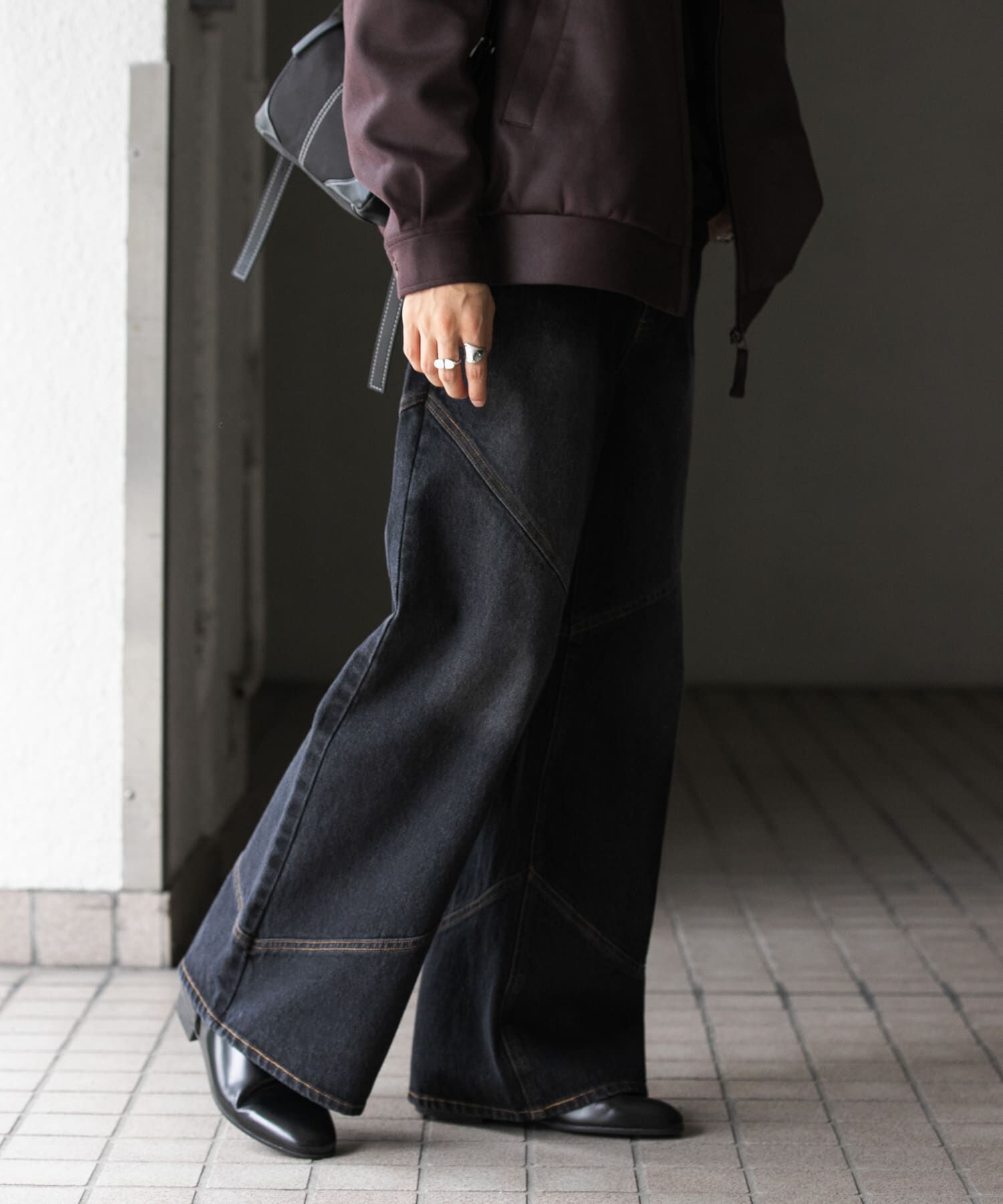 SENSE OF PLACE by URBAN RESEARCH「ラウンドパネルワイドデニム」|その他|