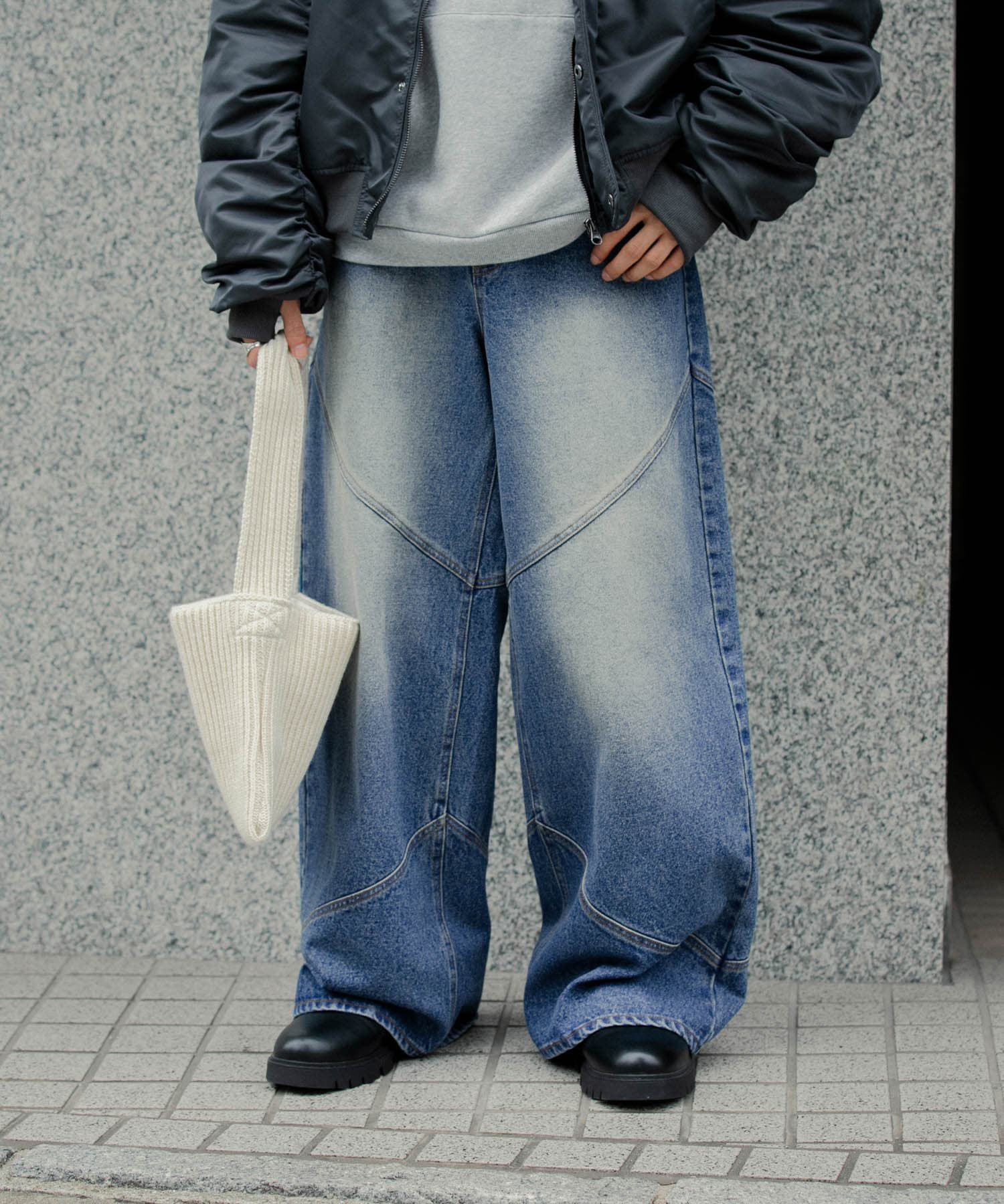 SENSE OF PLACE by URBAN RESEARCH「ラウンドパネルワイドデニム」|その他|